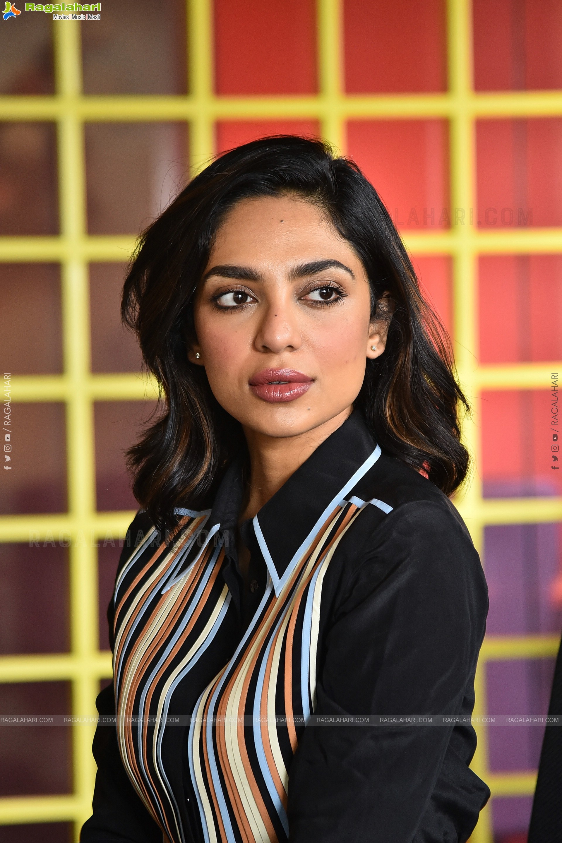 Sobhita Dhulipala at Major Movie Interview, HD Photo Gallery