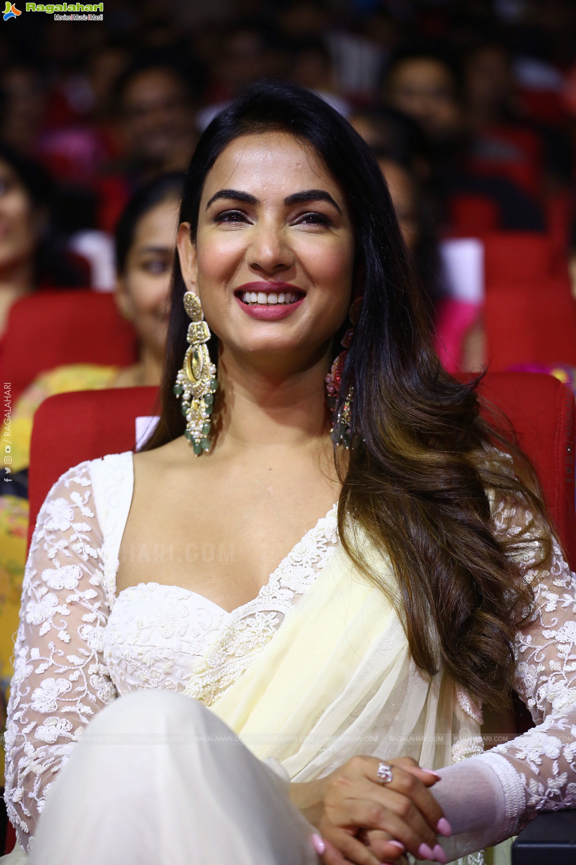 Sonal Chauhan at F3 Movie Pre-Release Event, HD Photo Gallery