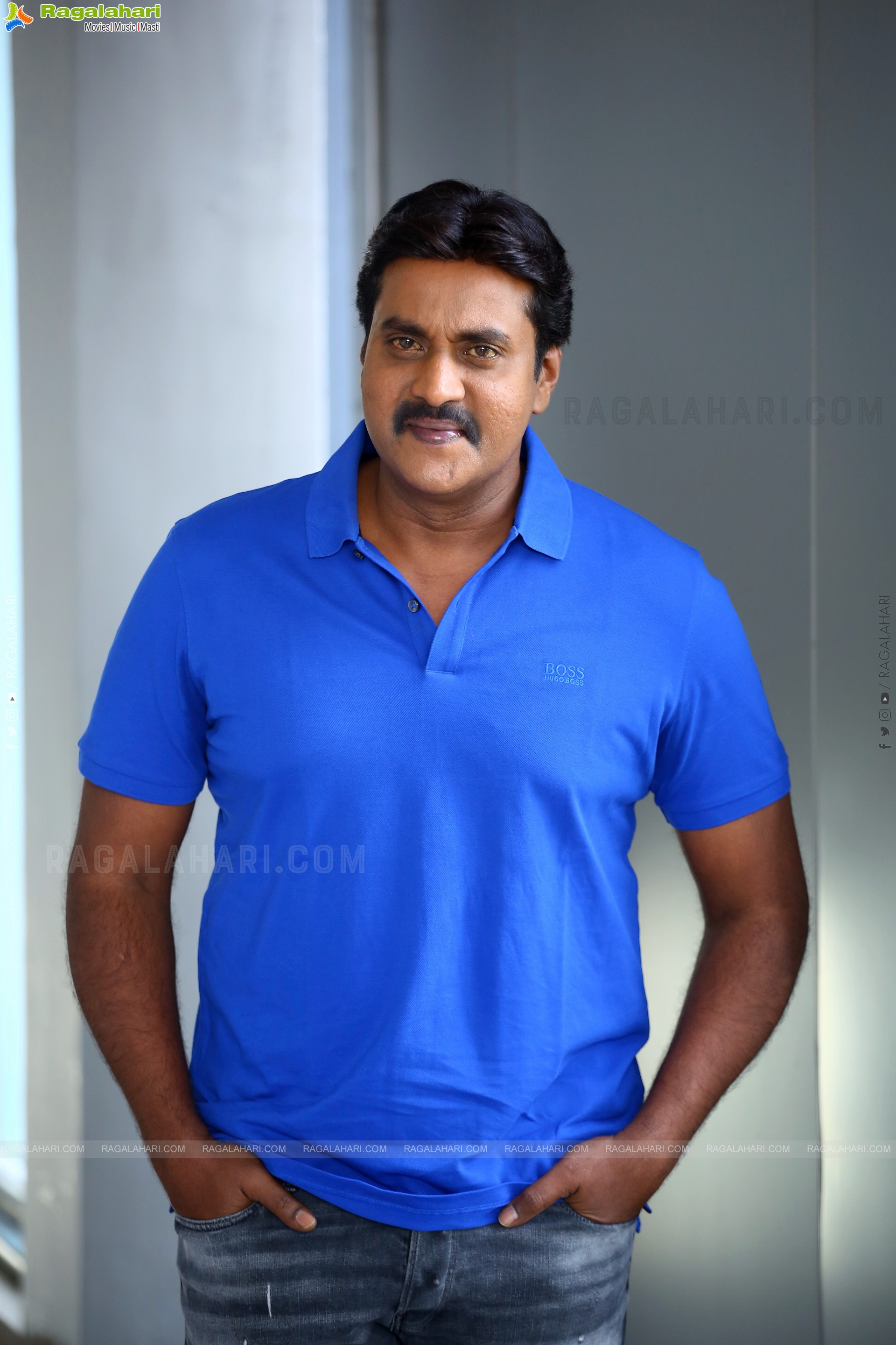 Sunil at F3 Movie Interview, HD Photo Gallery