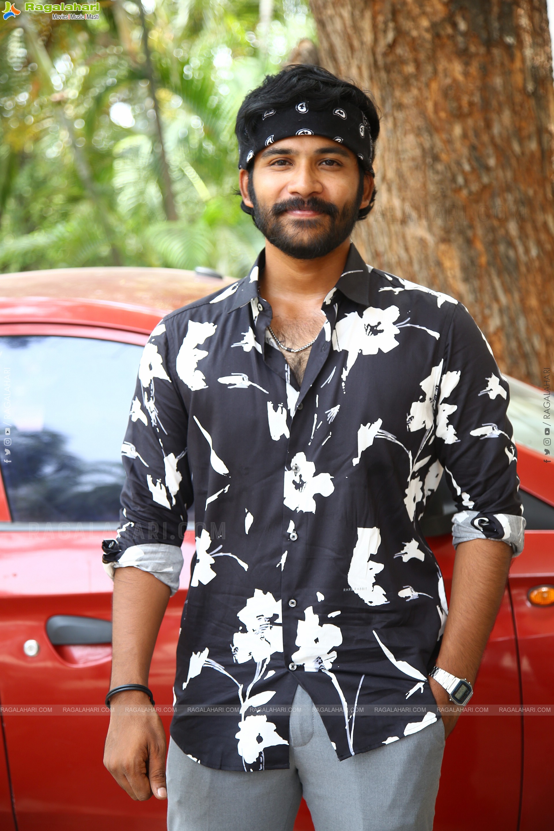 Sunny Naveen at Jaitra Teaser Launch, HD Photo Gallery