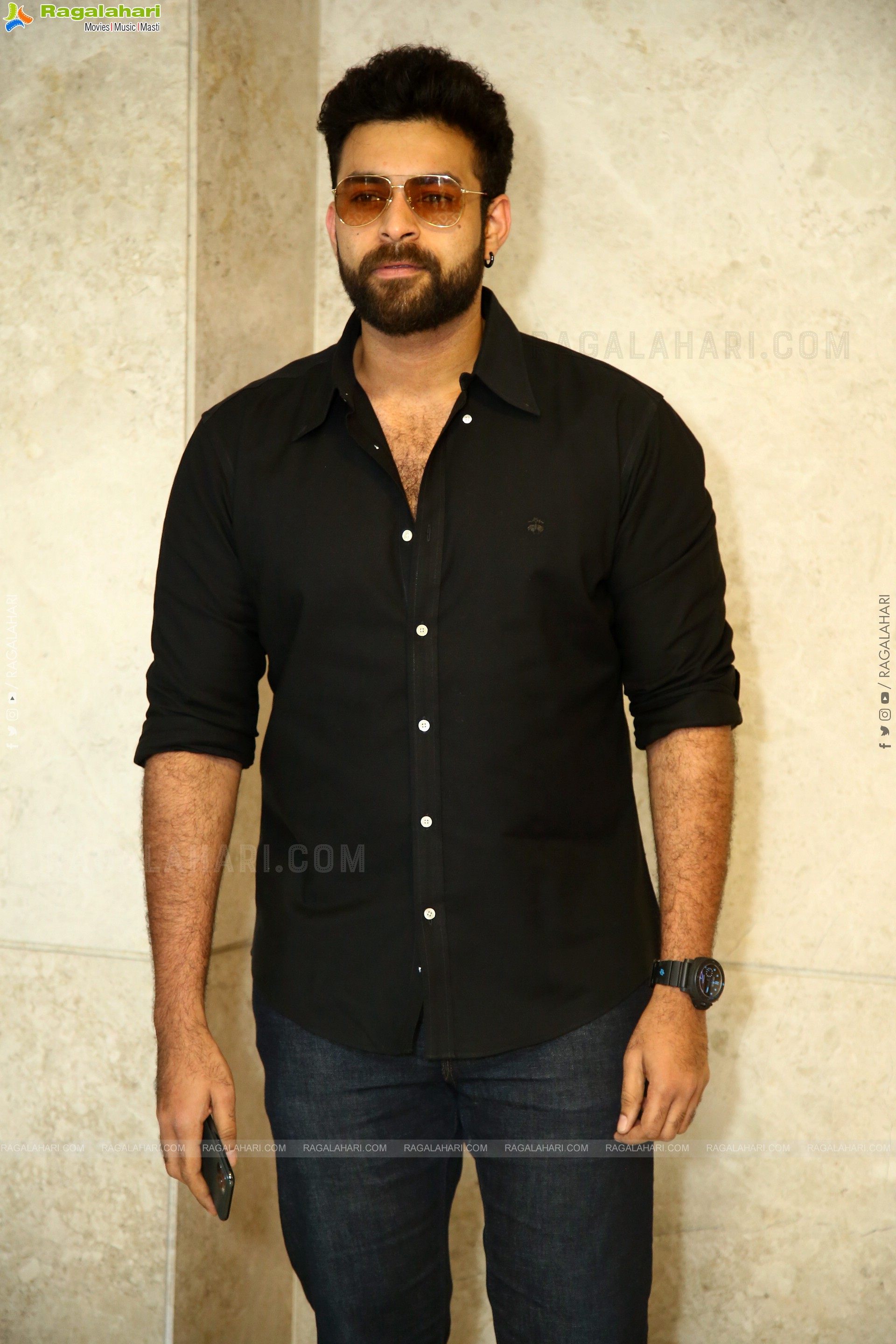 Varun Tej at F3 Movie Fun Ride Celebrations, HD Photo Gallery