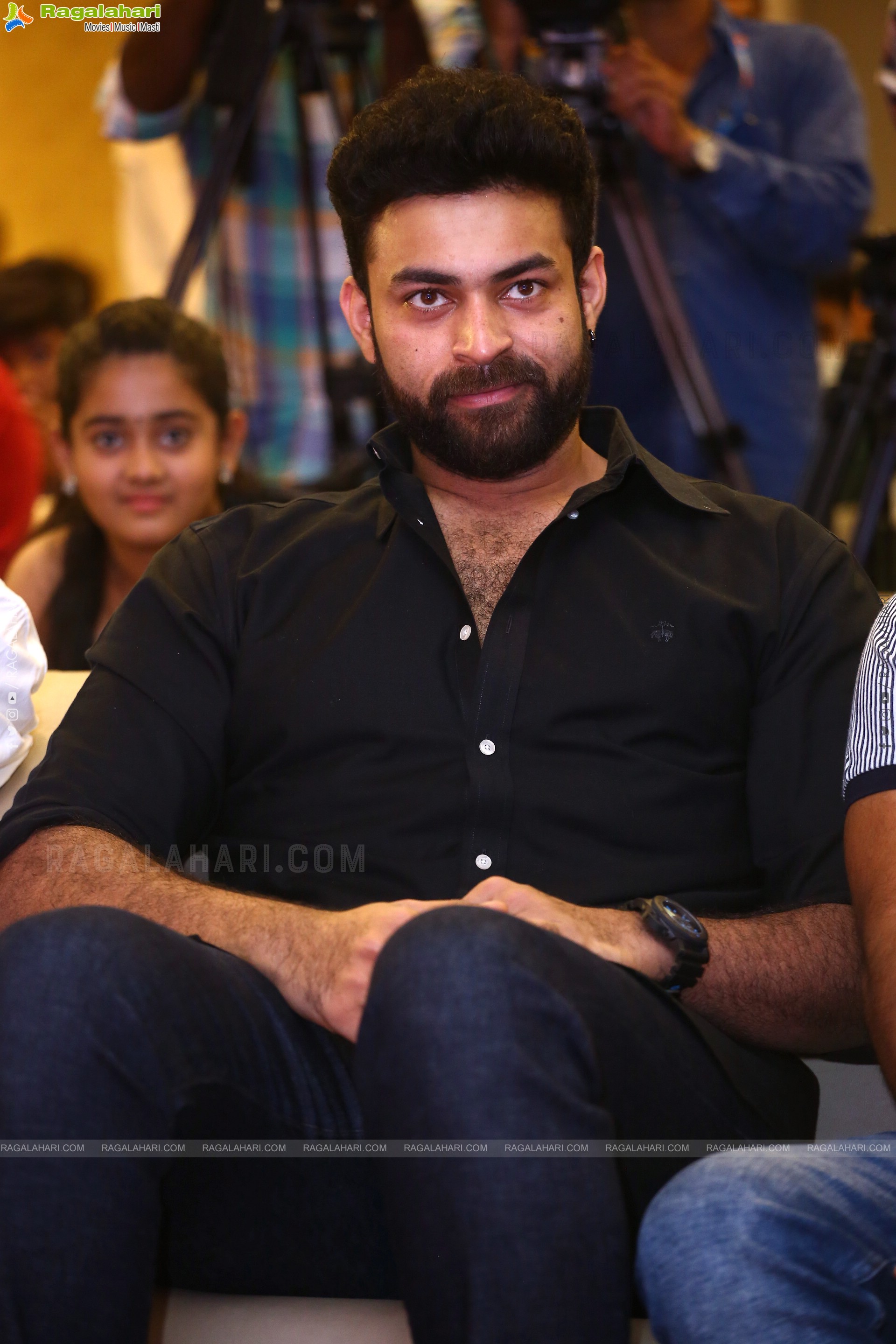 Varun Tej at F3 Movie Fun Ride Celebrations, HD Photo Gallery