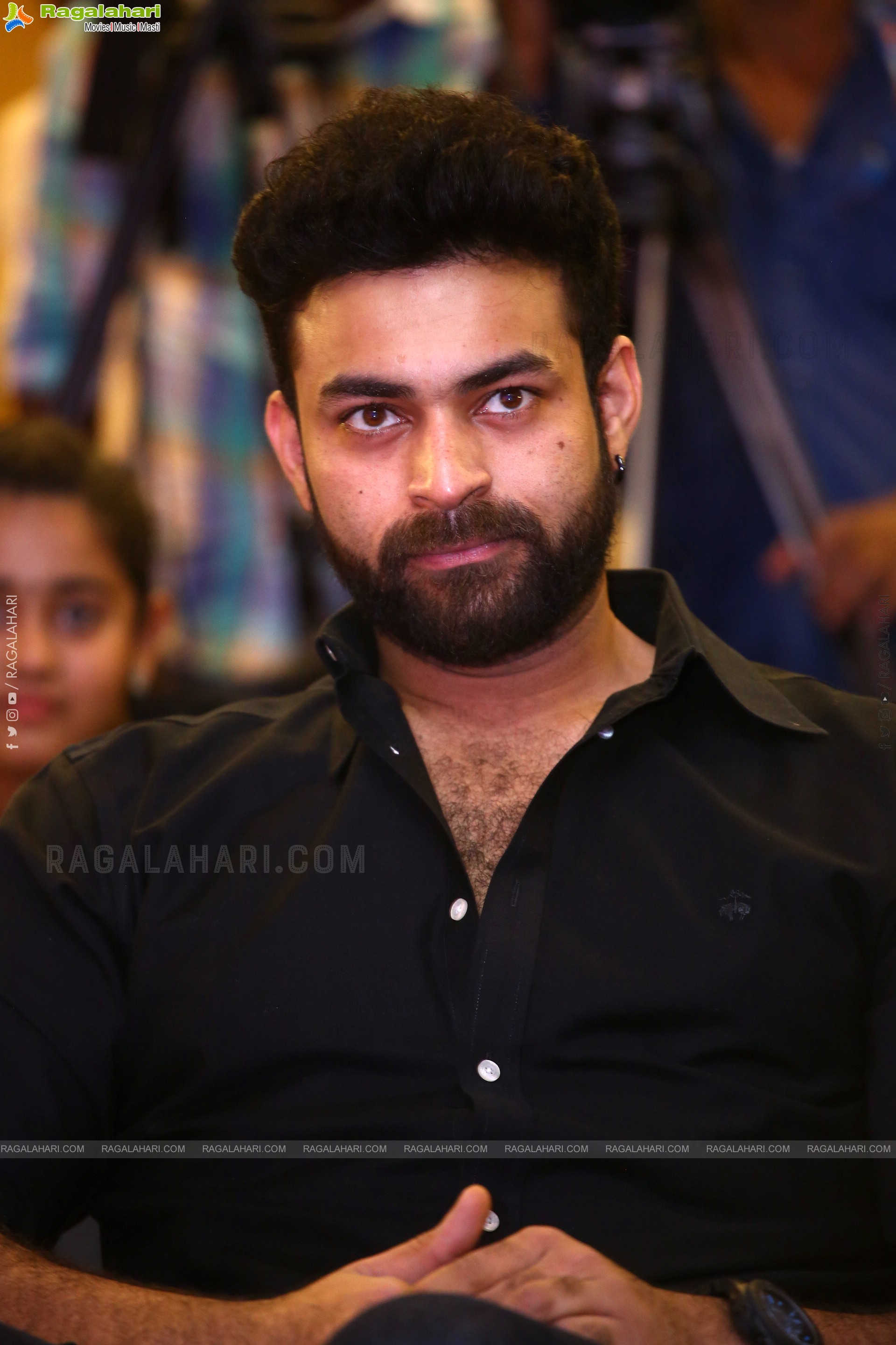 Varun Tej at F3 Movie Fun Ride Celebrations, HD Photo Gallery