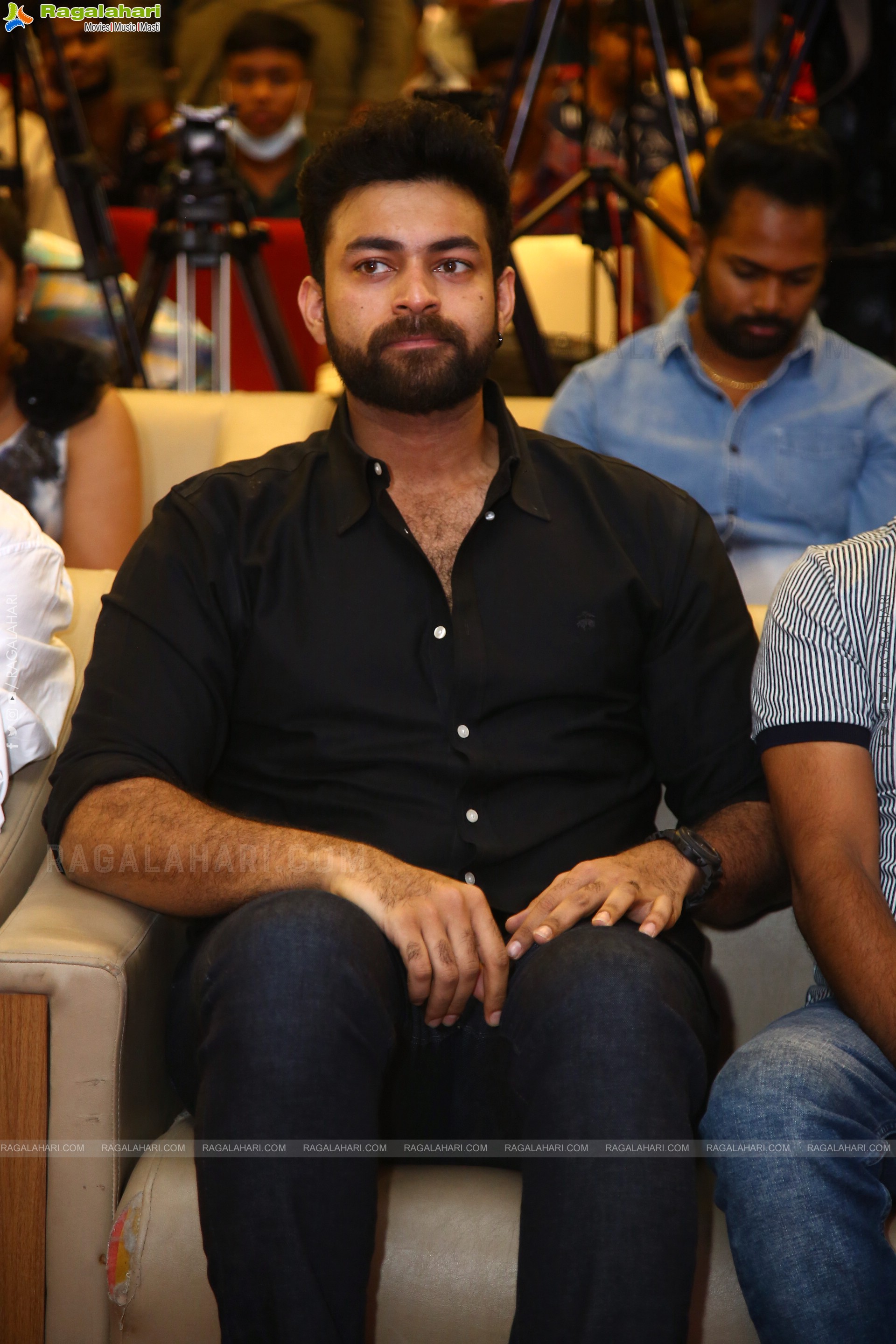 Varun Tej at F3 Movie Fun Ride Celebrations, HD Photo Gallery