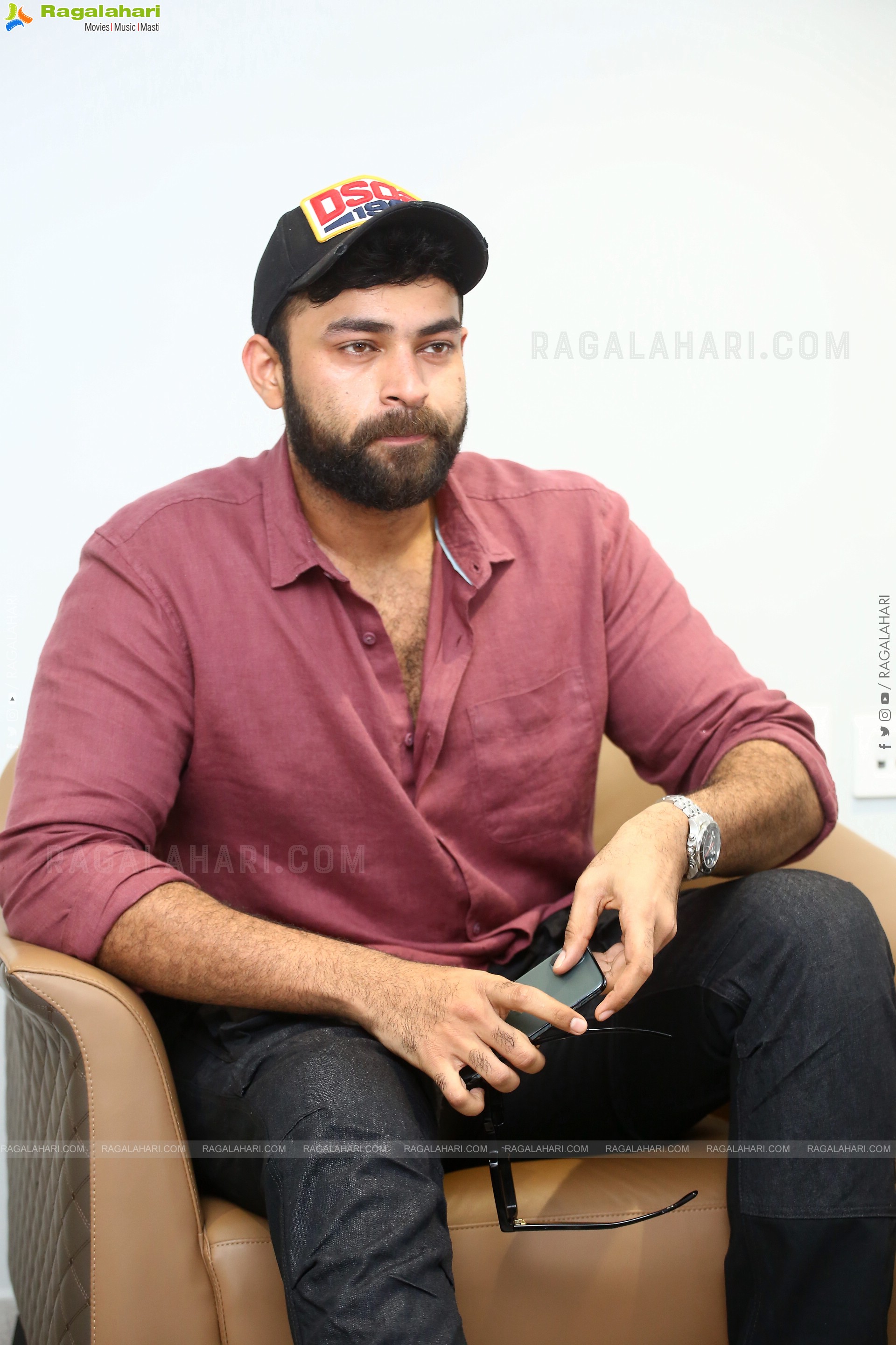 Varun Tej at F3 Movie Interview, HD Photo Gallery