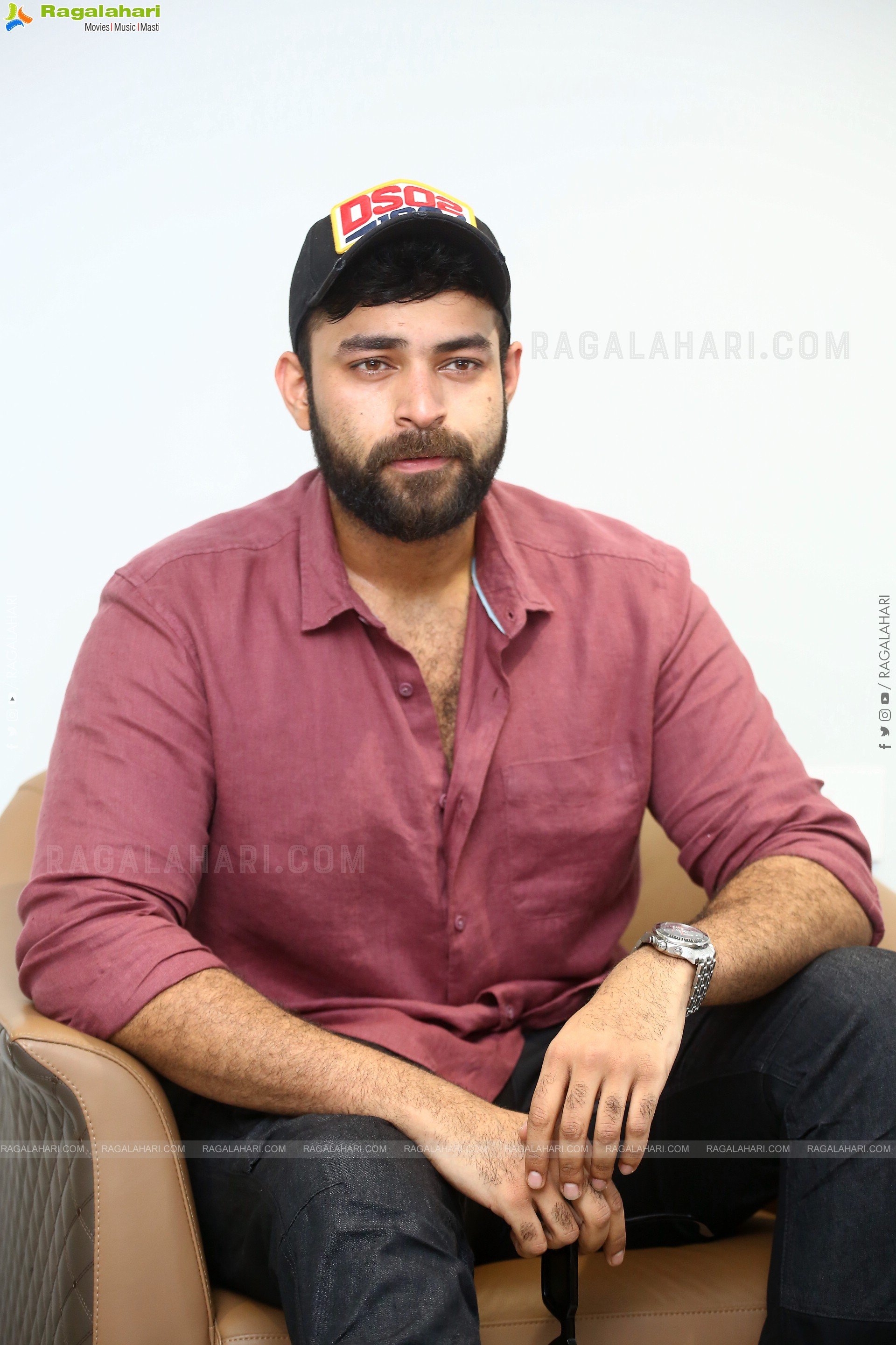 Varun Tej at F3 Movie Interview, HD Photo Gallery