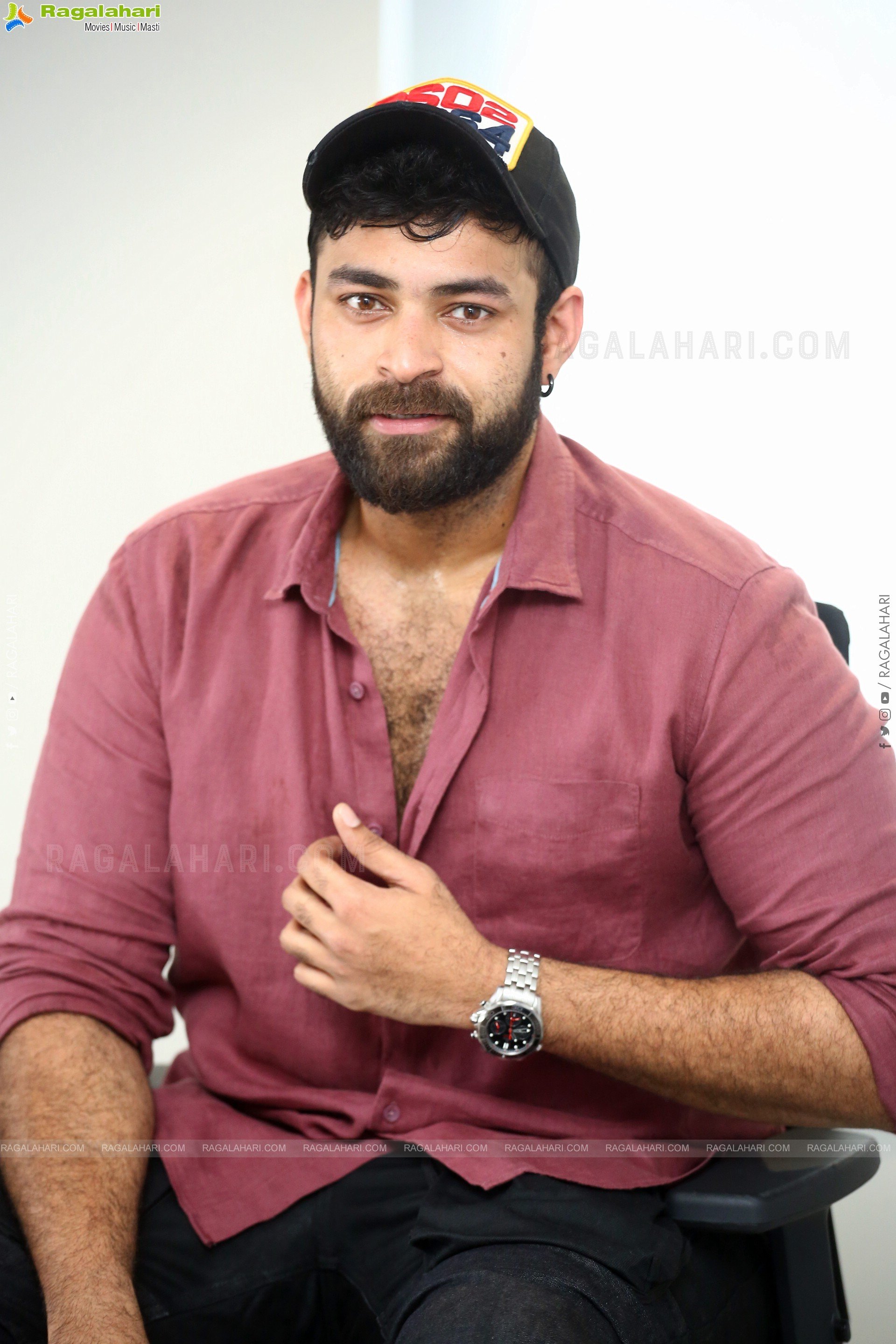 Varun Tej at F3 Movie Interview, HD Photo Gallery