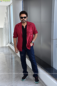 Venkatesh at F3 Movie Interview