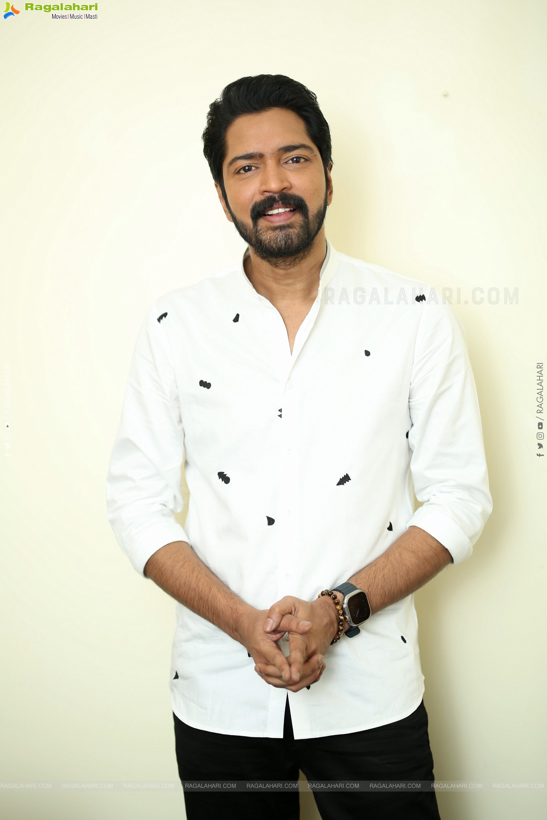 Allari Naresh at Ugram Interview, HD Gallery