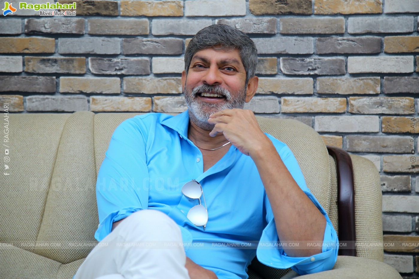 Jagapathi Babu stills at Rama Banam Interview, HD Gallery