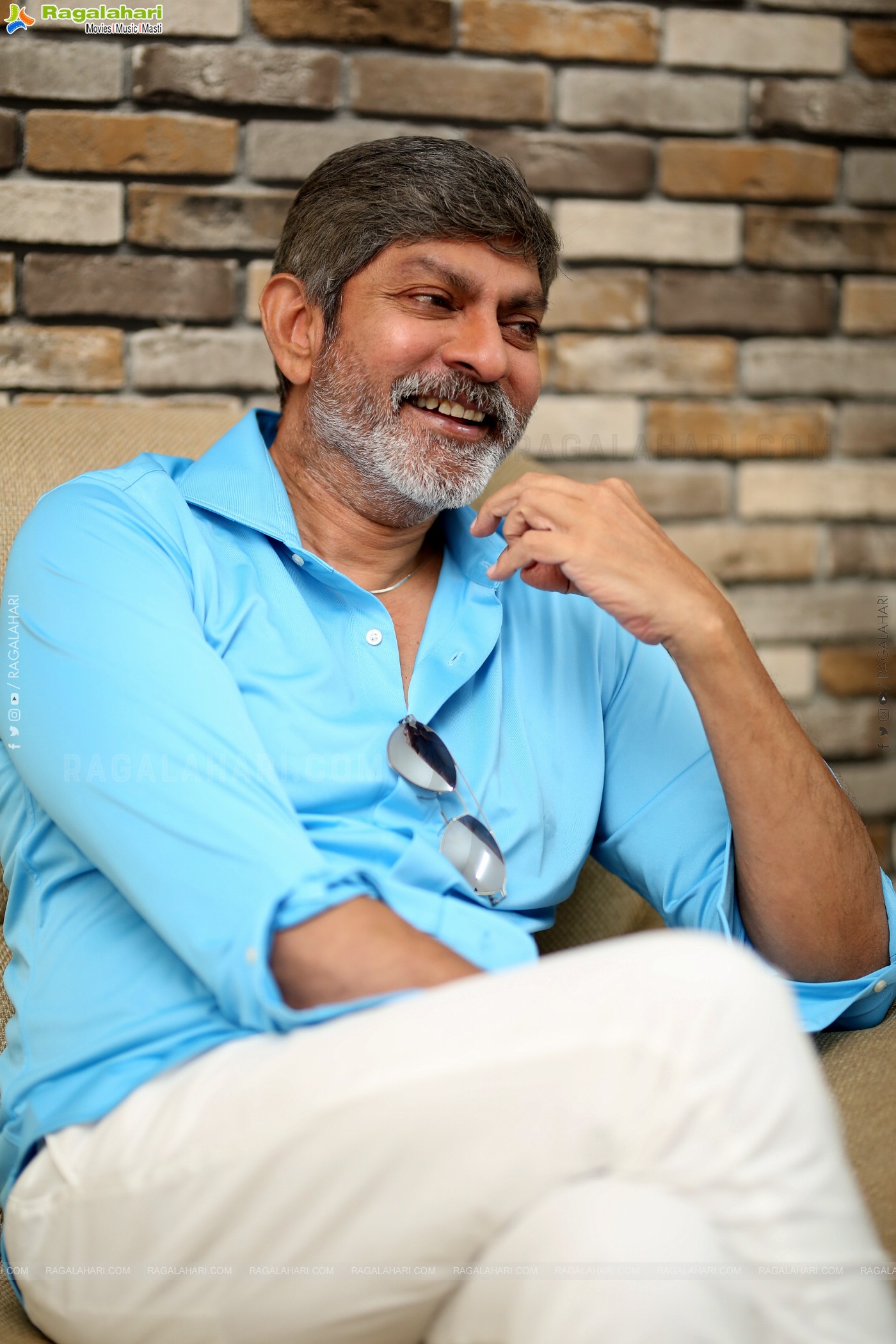 Jagapathi Babu stills at Rama Banam Interview, HD Gallery