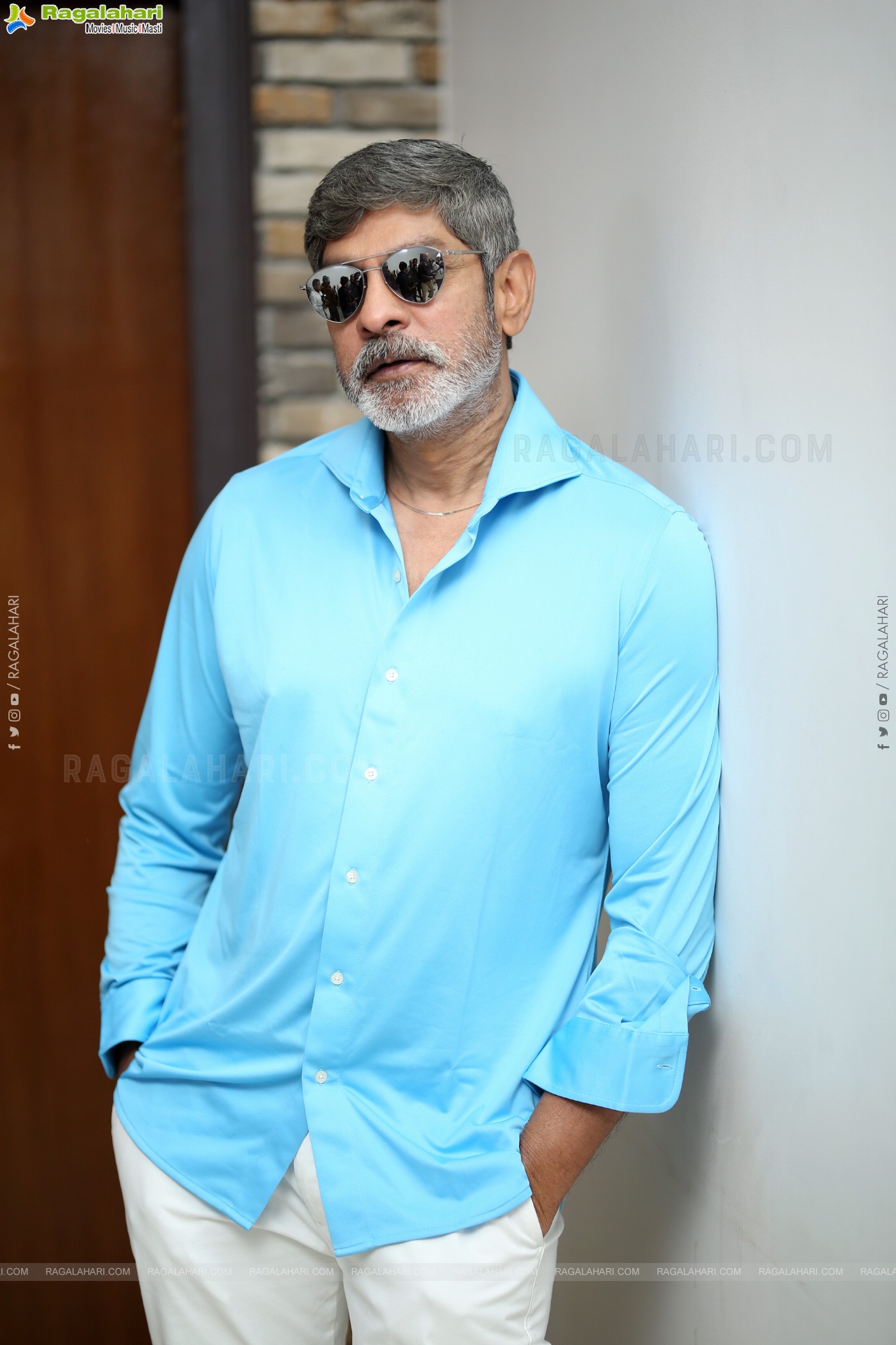 Jagapathi Babu stills at Rama Banam Interview, HD Gallery