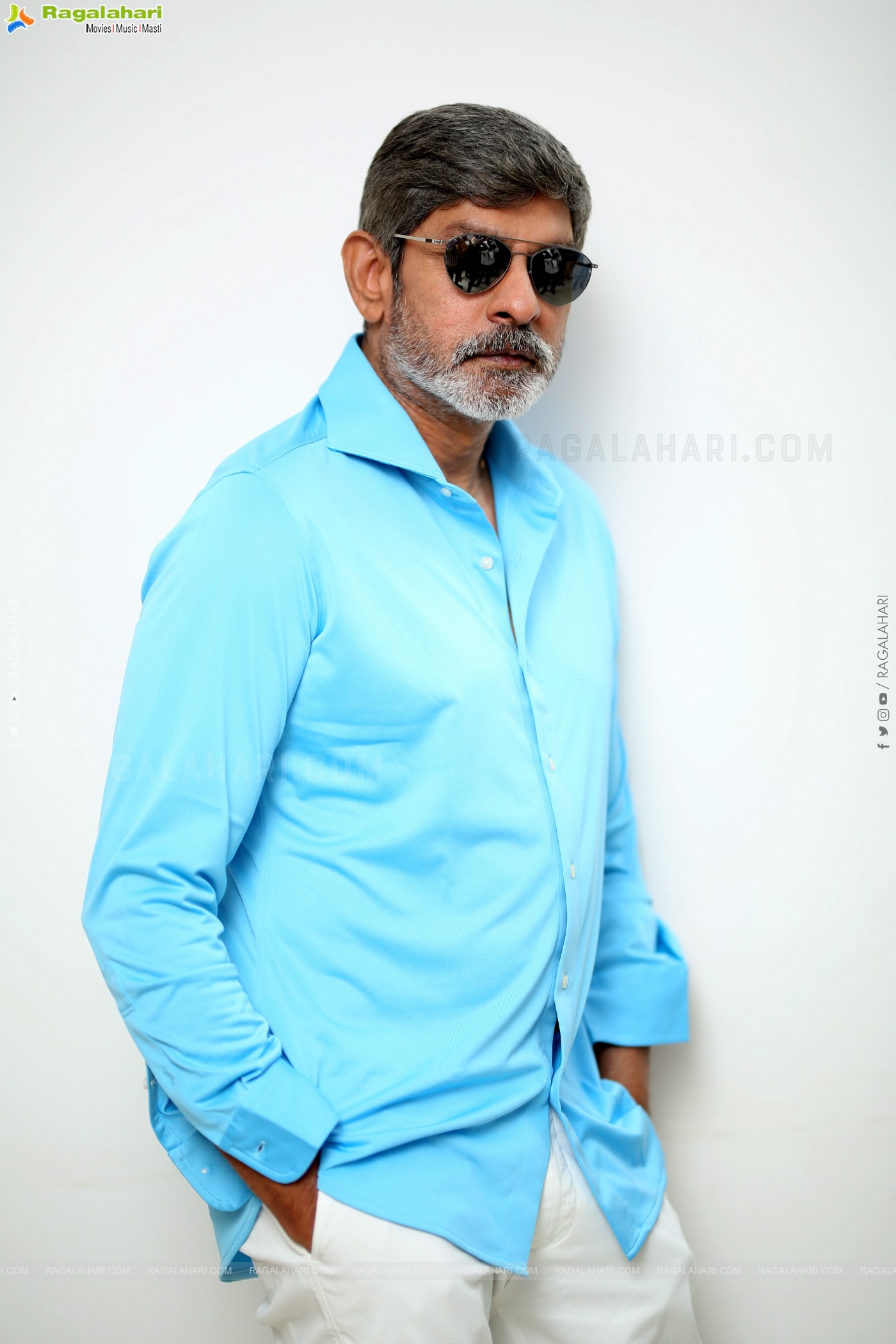 Jagapathi Babu stills at Rama Banam Interview, HD Gallery