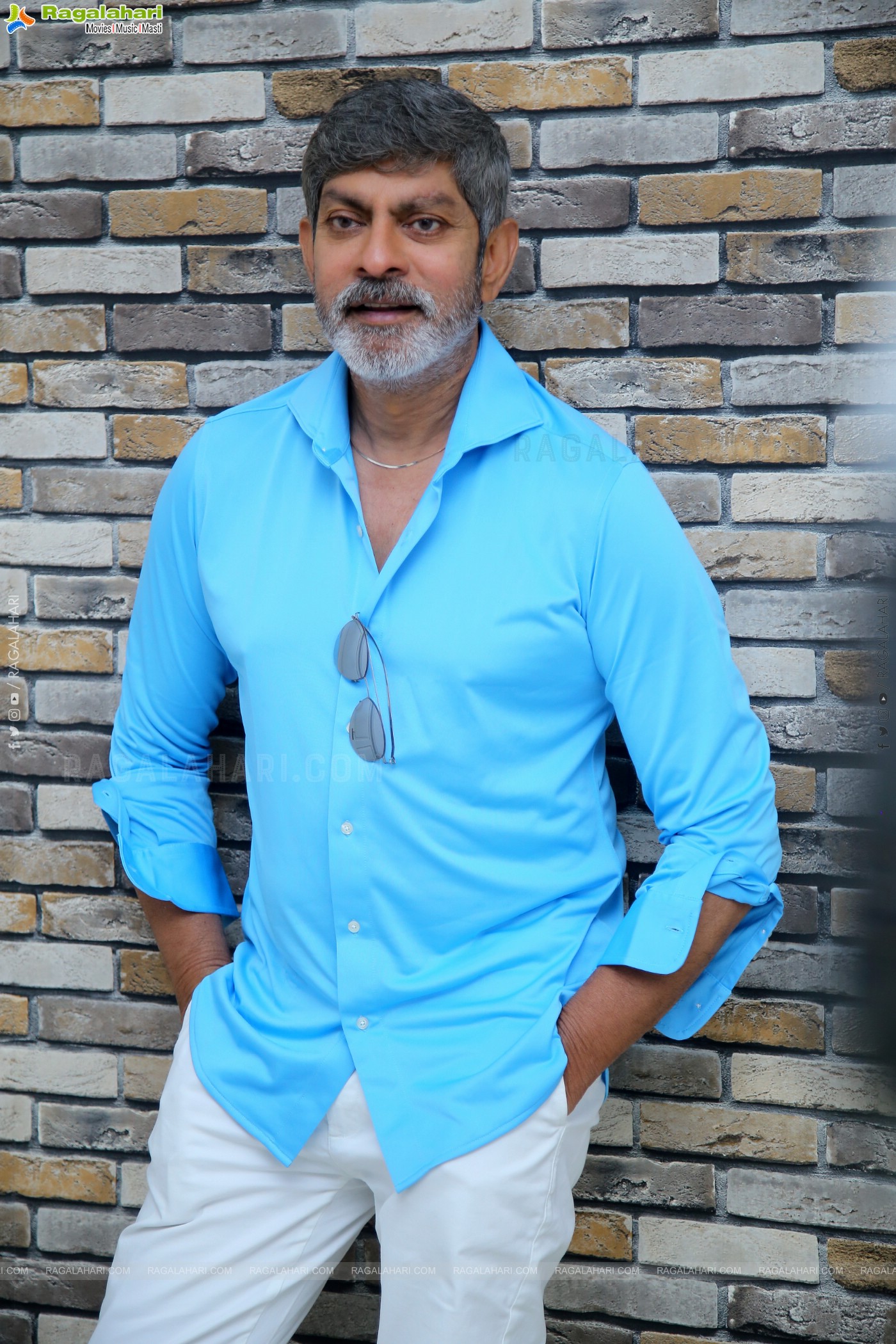 Jagapathi Babu stills at Rama Banam Interview, HD Gallery