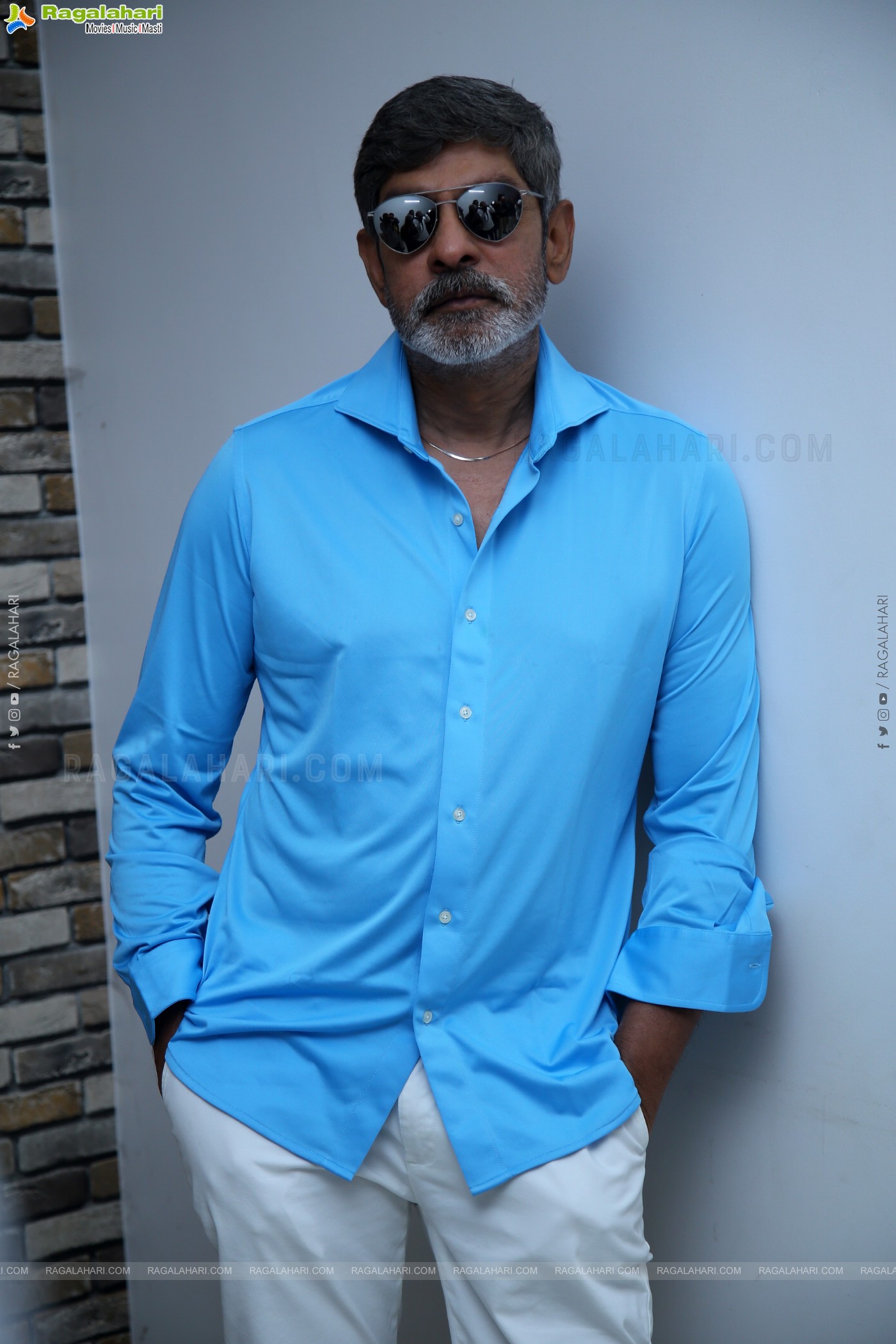 Jagapathi Babu stills at Rama Banam Interview, HD Gallery