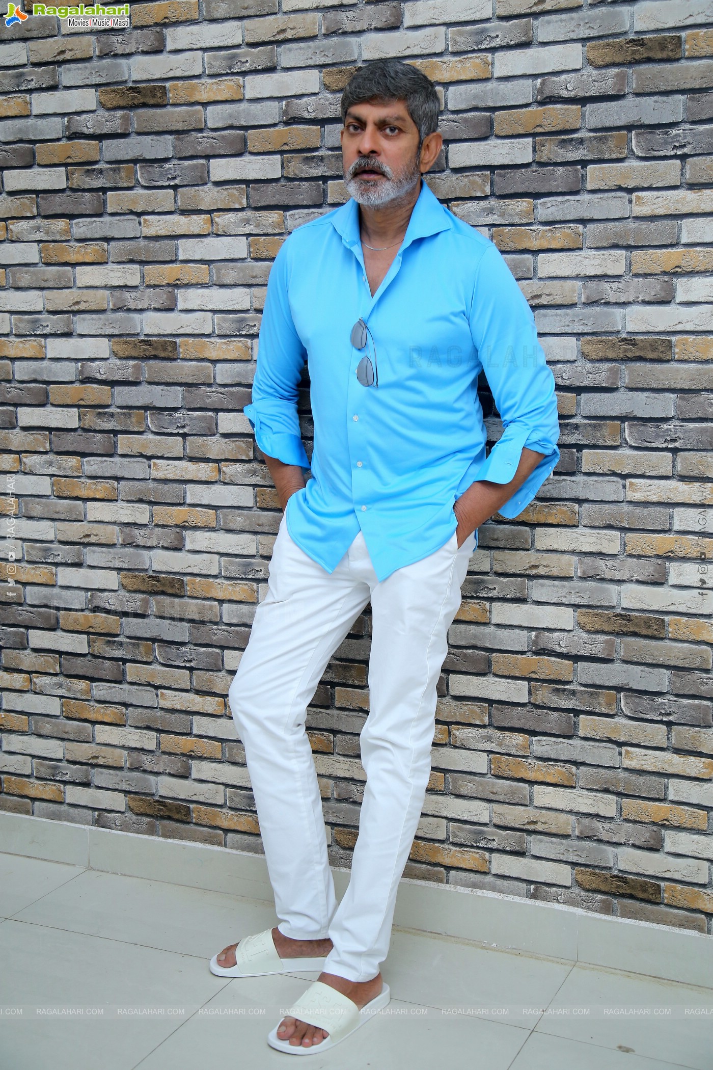 Jagapathi Babu stills at Rama Banam Interview, HD Gallery