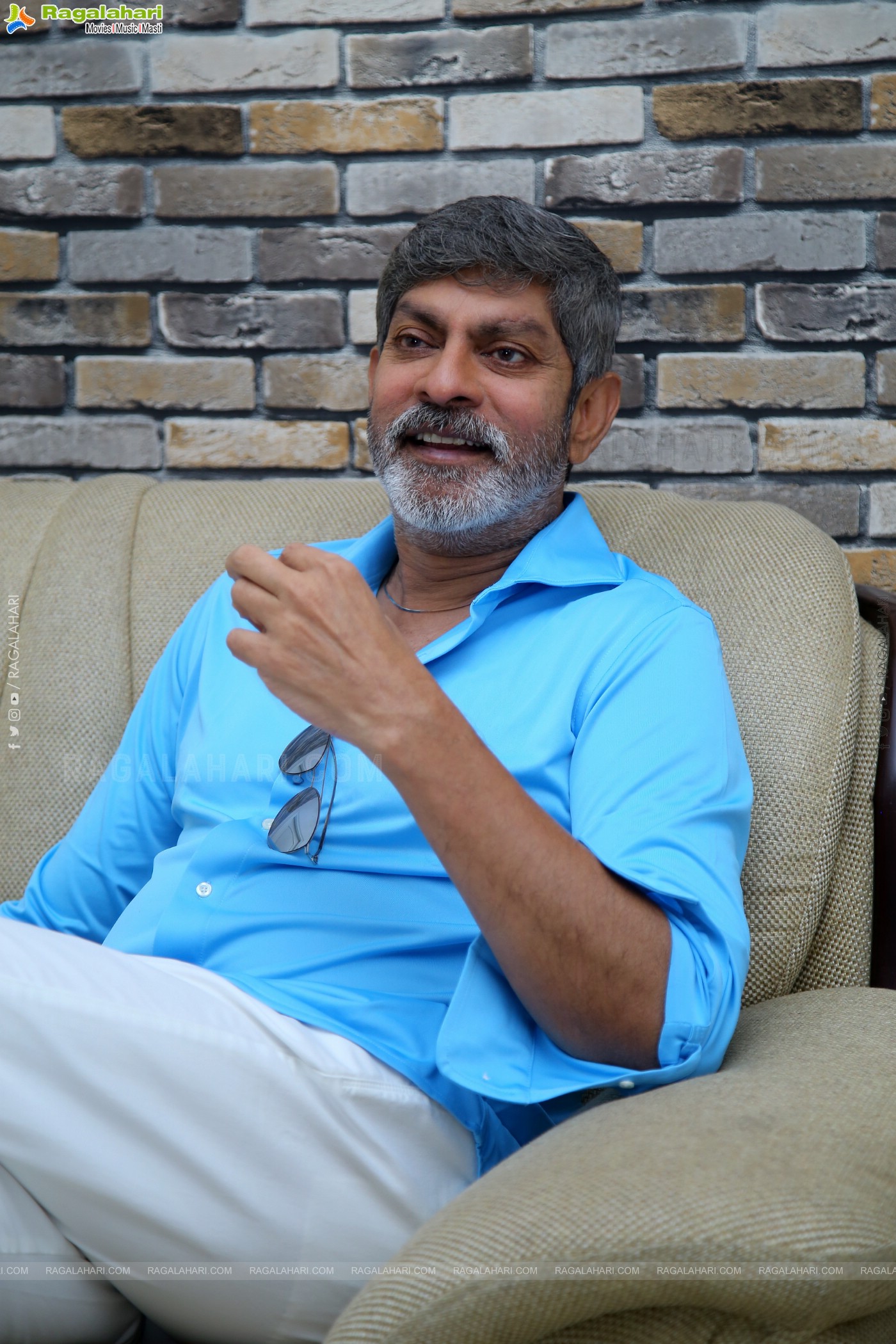 Jagapathi Babu stills at Rama Banam Interview, HD Gallery