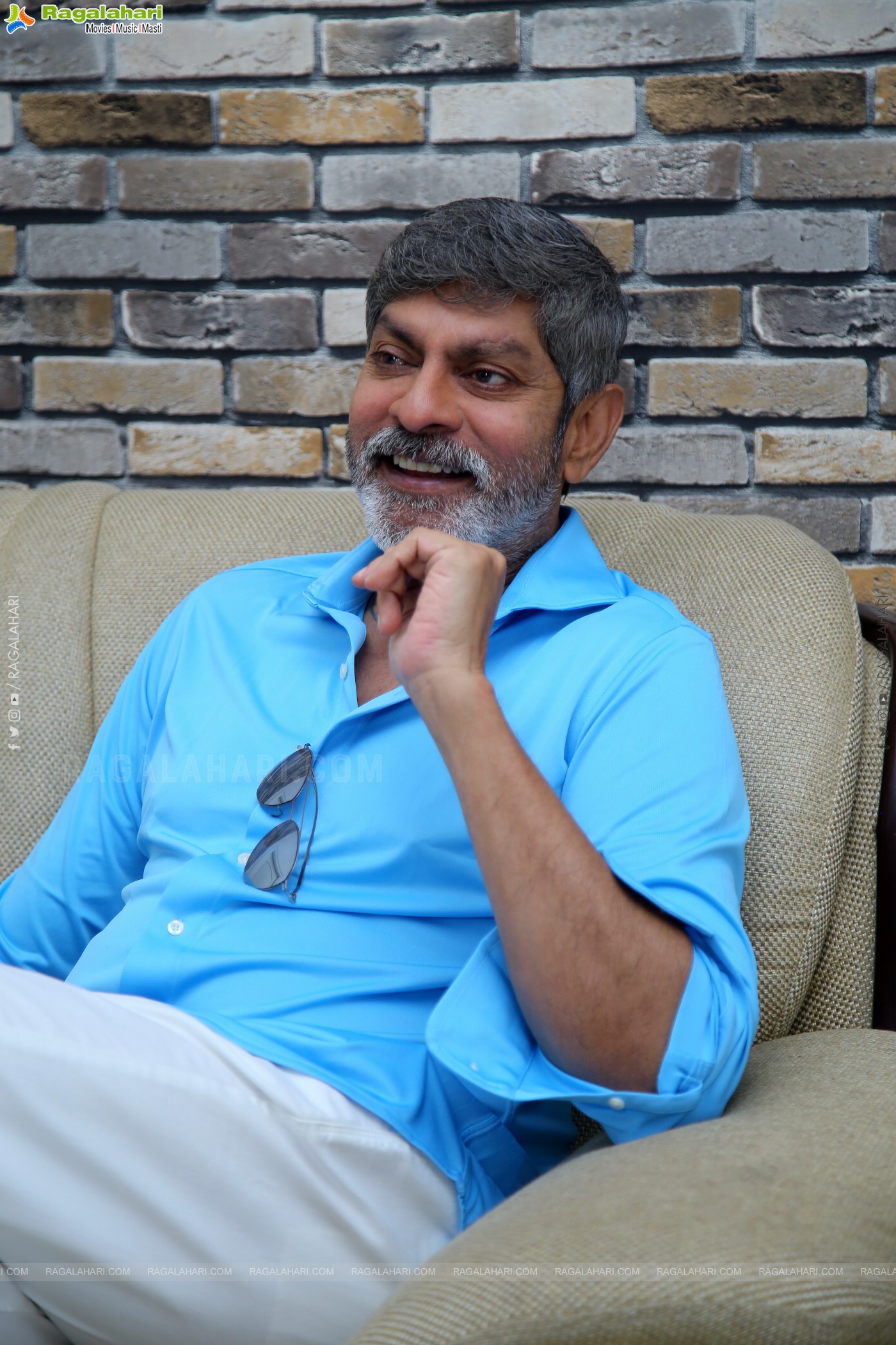 Jagapathi Babu stills at Rama Banam Interview, HD Gallery