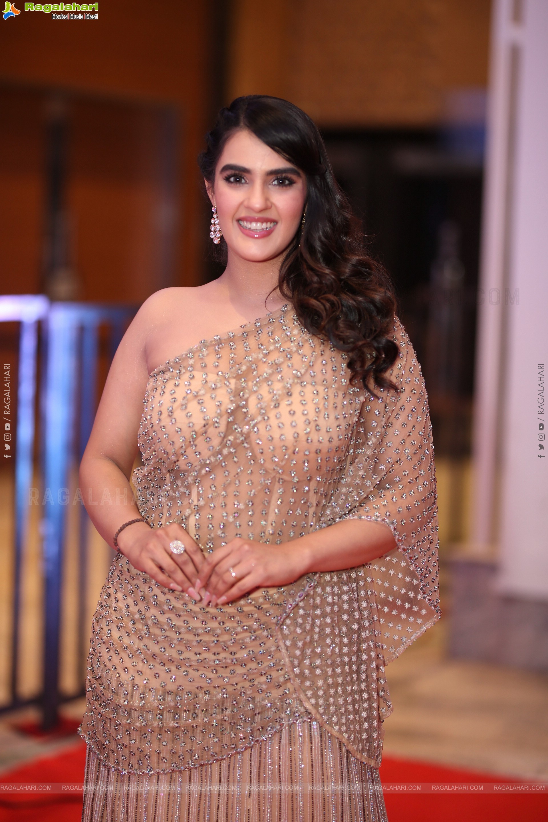 Kavya Thapar at Bichagadu 2 Prerelease Event, HD Gallery