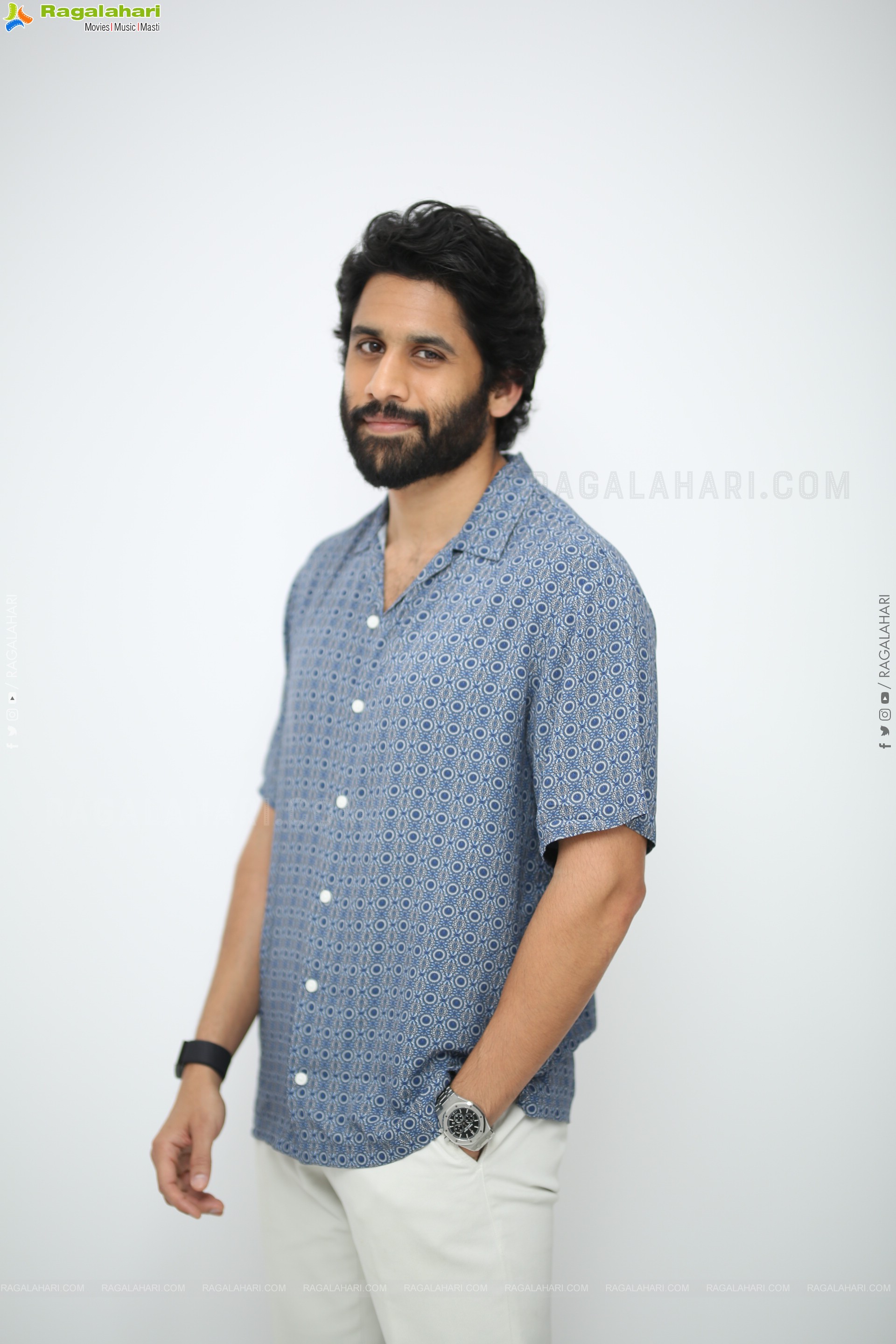 Naga Chaitanya at Custody Interview, HD Gallery