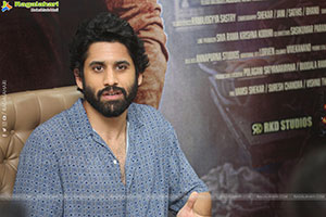 Naga Chaitanya at Custody Interview, HD Gallery