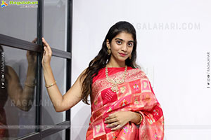 Nikita Choudary in Traditional Saree, HD Photo Gallery