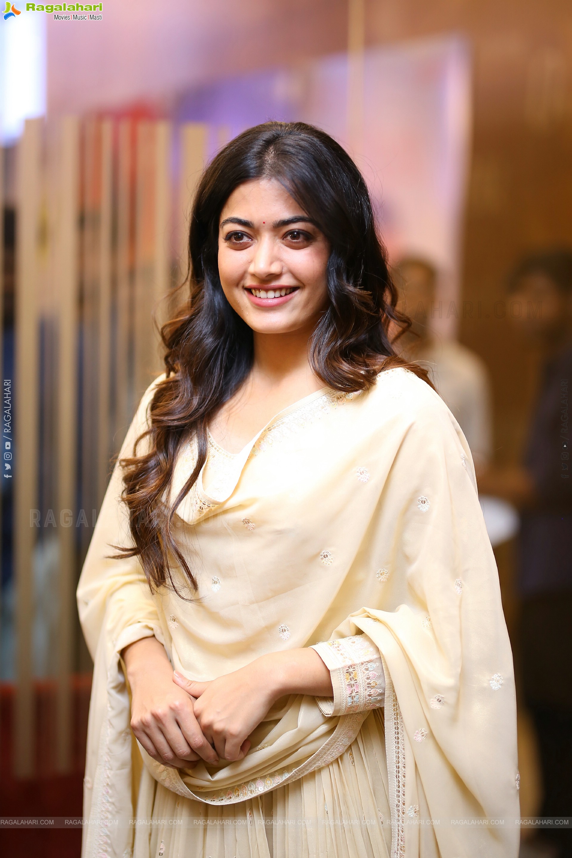 Rashmika Mandanna at Baby Movie Song Launch, HD Gallery