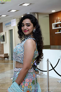 Actress Saanve Megghana at Hi Life Exhibition, HD Gallery