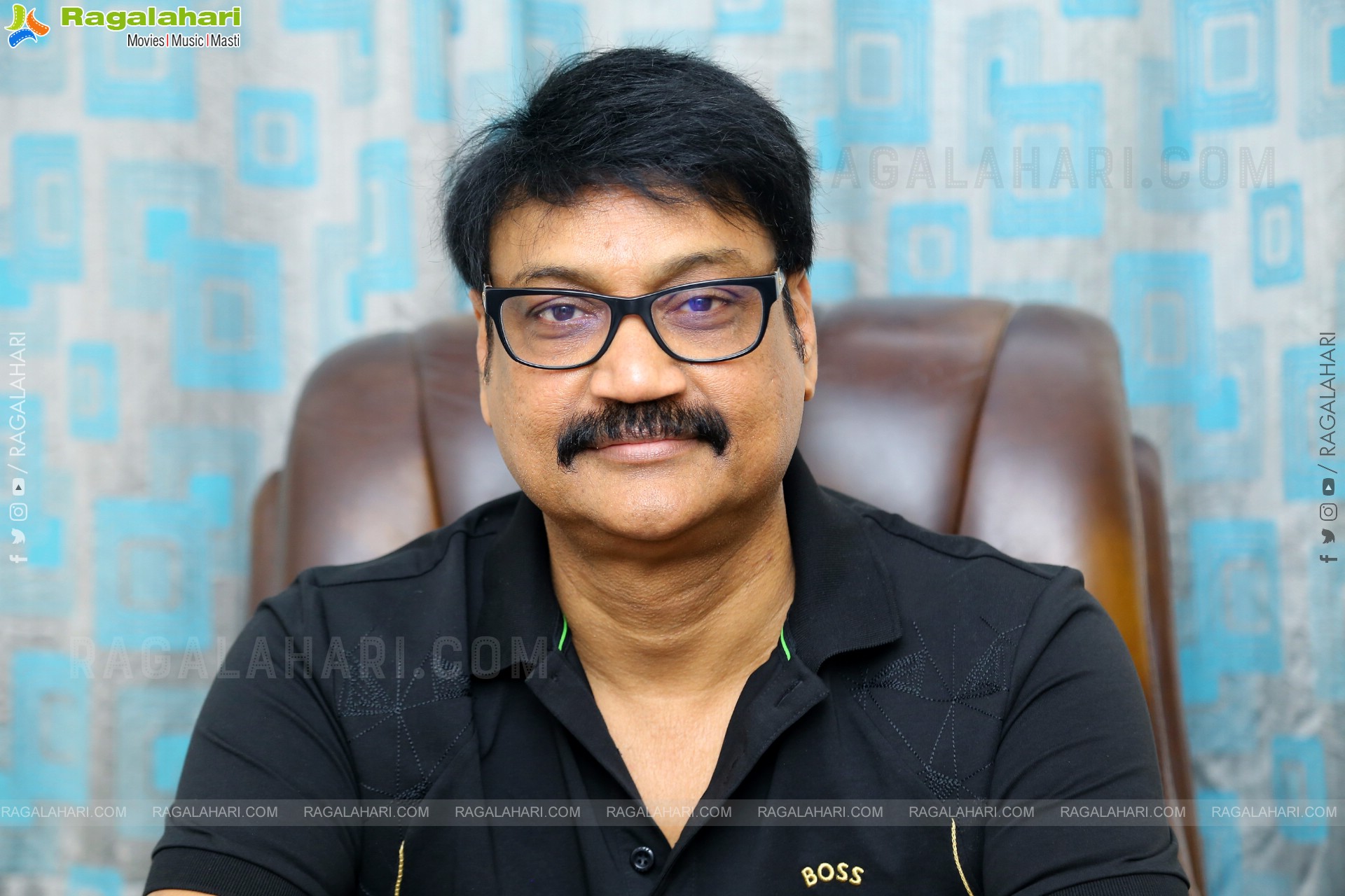 Producer Satish Varma at Nenu Student Sir Interview, HD Gallery