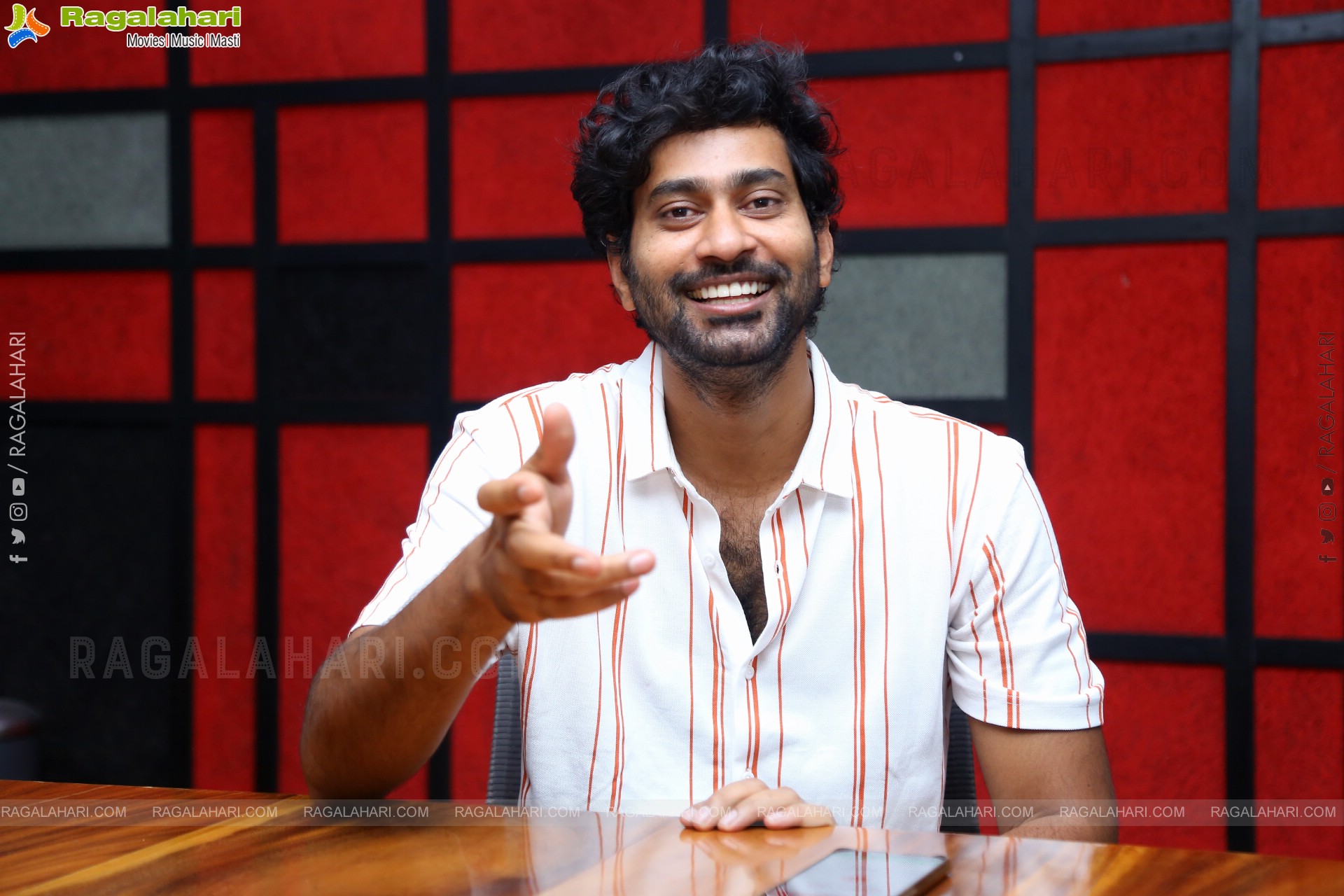 Thiruveer at Pareshan Interview, HD Gallery