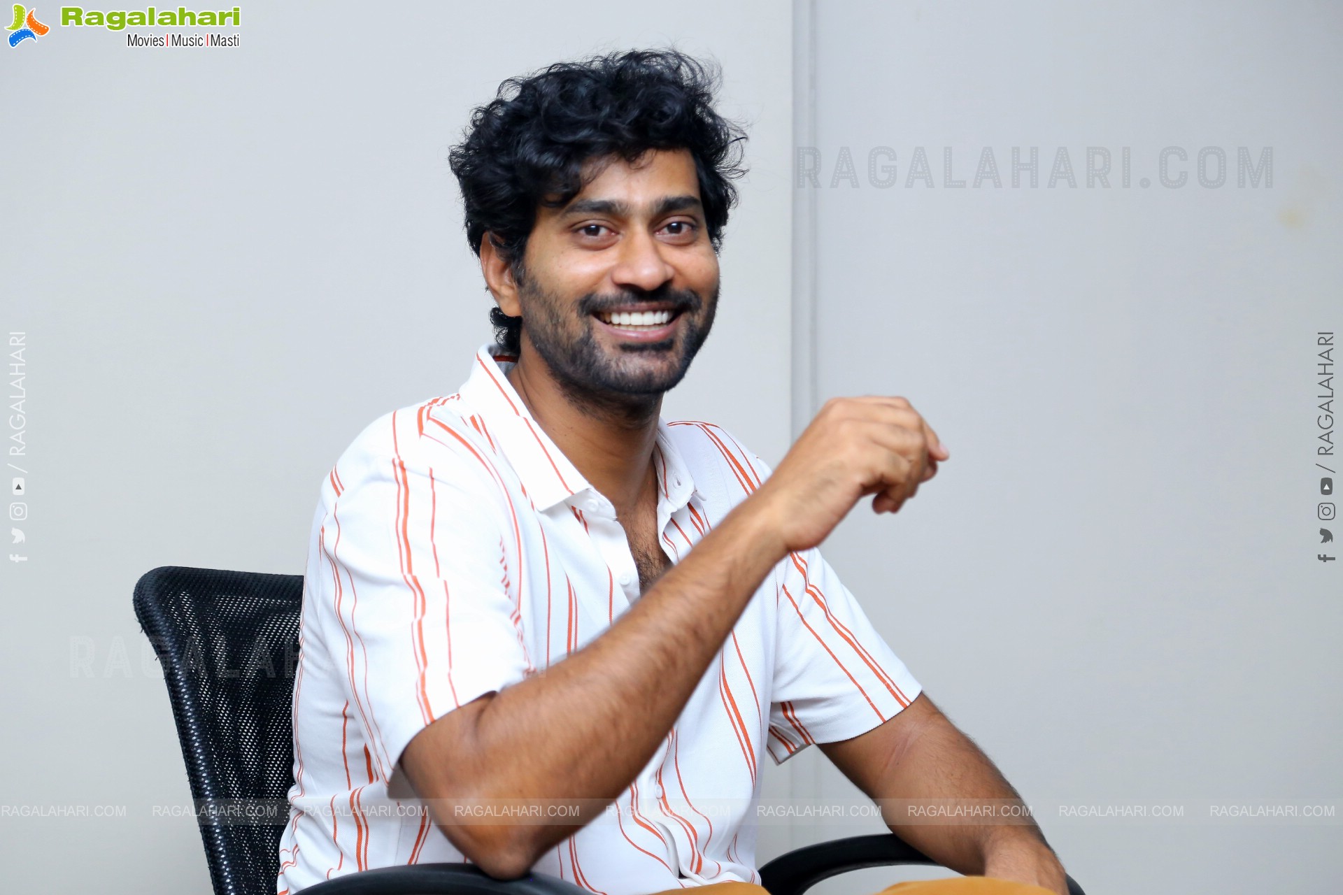 Thiruveer at Pareshan Interview, HD Gallery