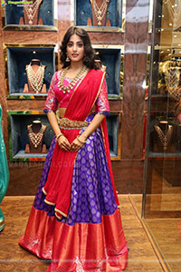 Actress Ulka Gupta stills at Lotus Silver Jewellery Launch