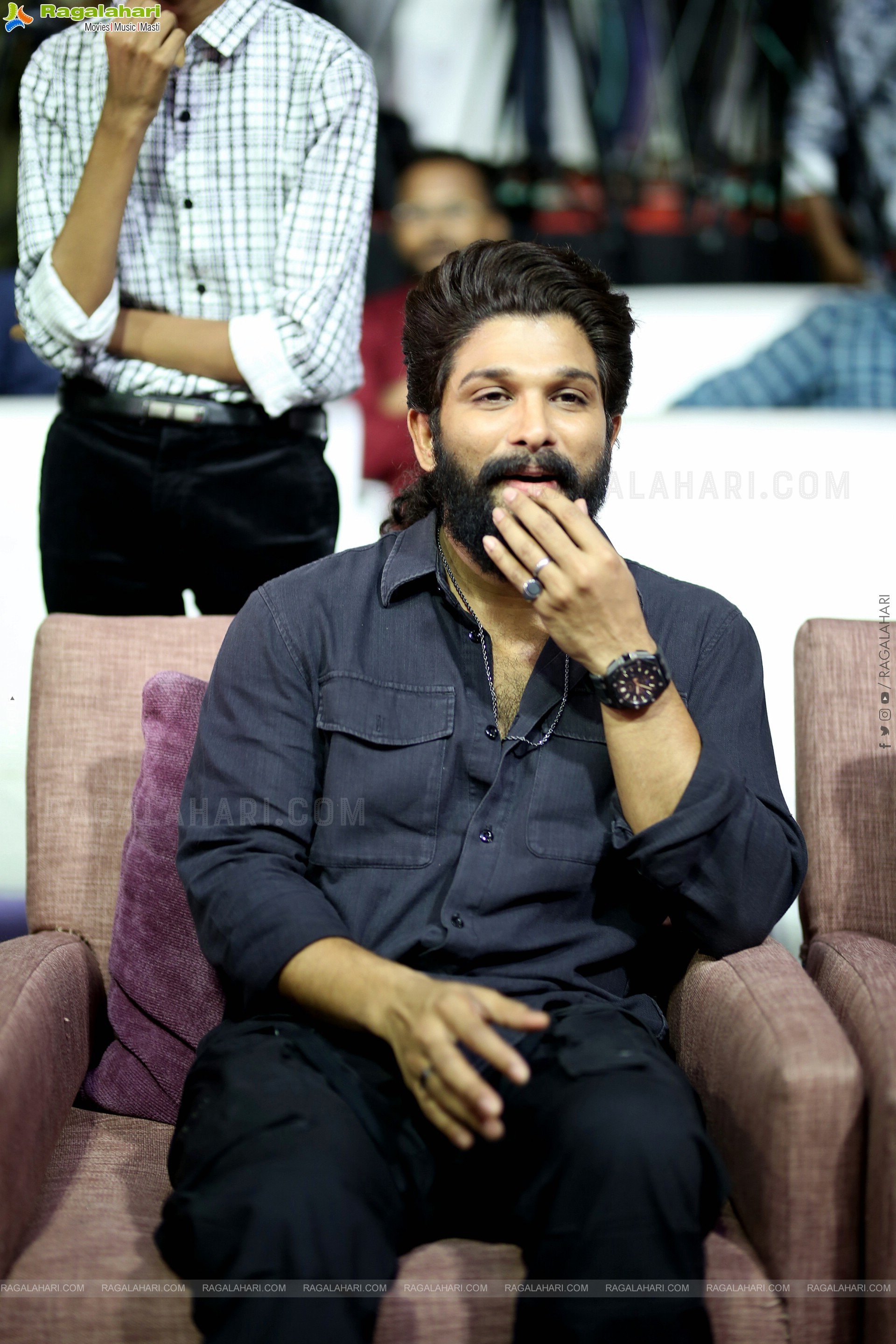 Allu Arjun at Arya 20 Years Celebrations Event, HD Gallery