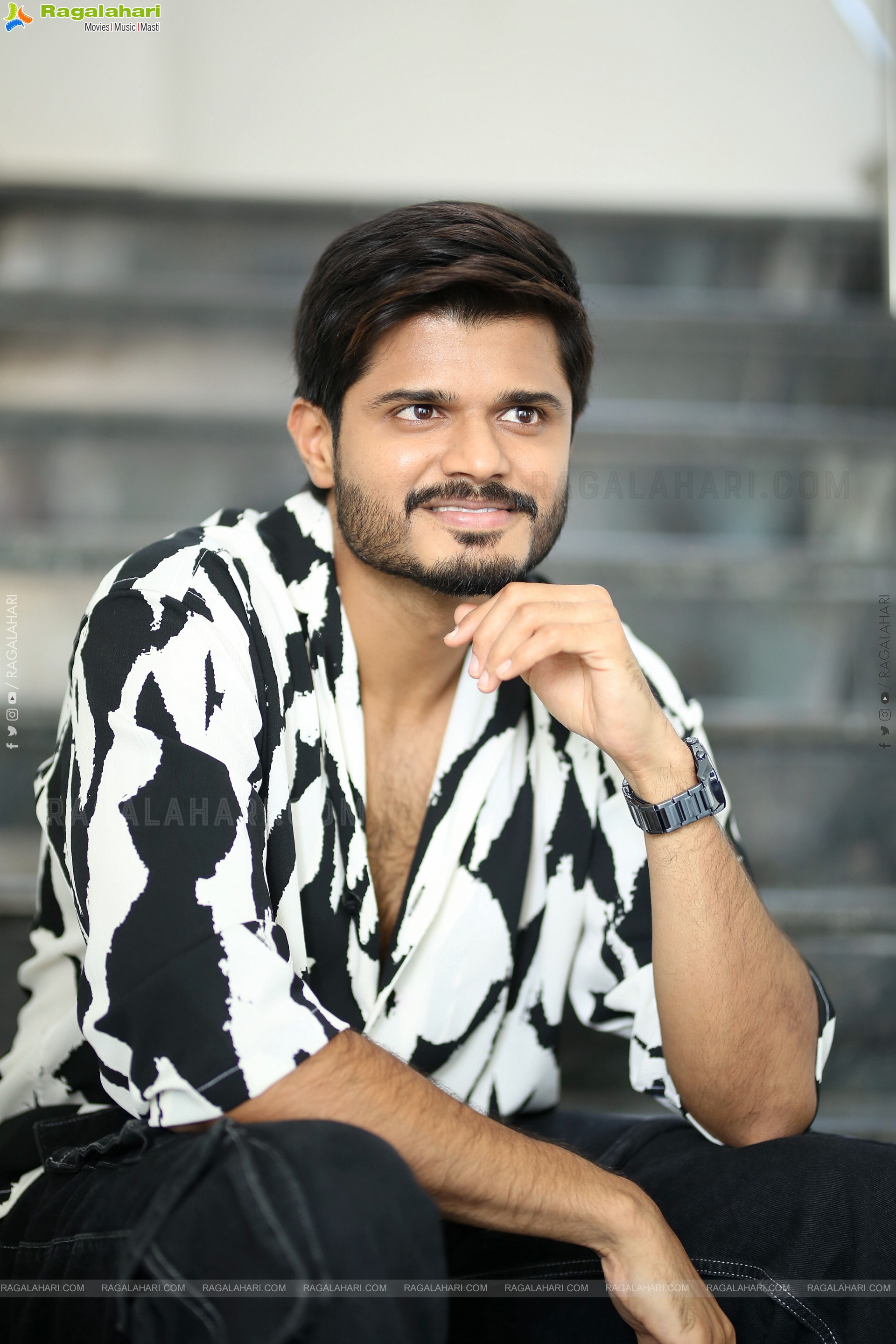 Anand Deverakonda at Gam Gam Ganesha Interview, HD Gallery