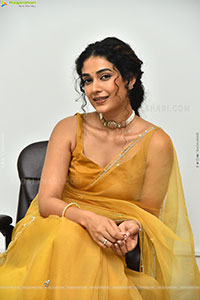 Aakanksha Singh at Shashtipoorthi Movie Interview