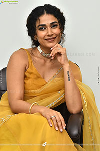 Aakanksha Singh at Shashtipoorthi Movie Interview