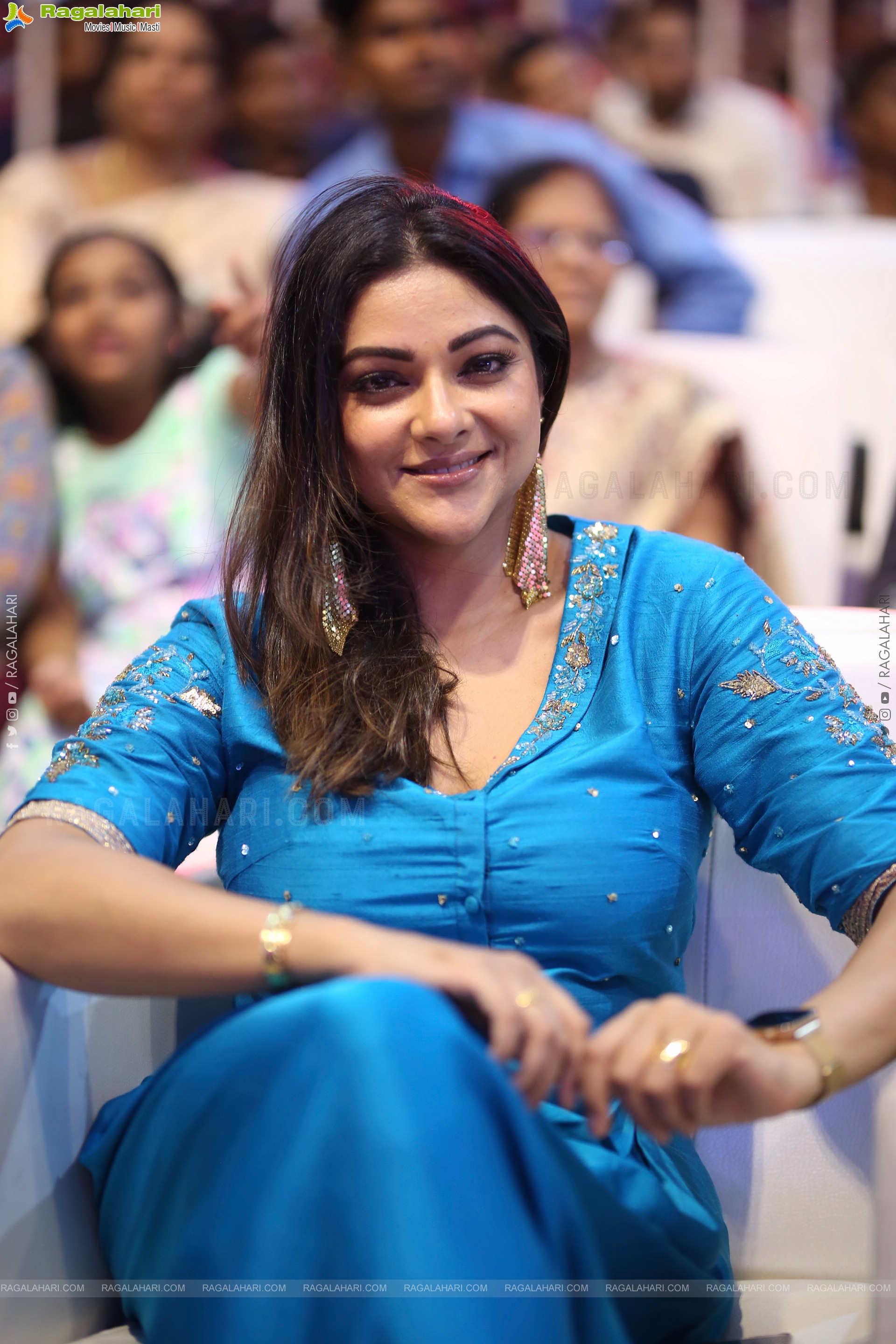 Abhirami at Thug Life Pre Release Event, HD Gallery