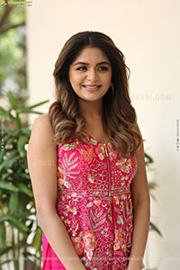 Aditi Shankar at Bhairavam Interview, HD Gallery