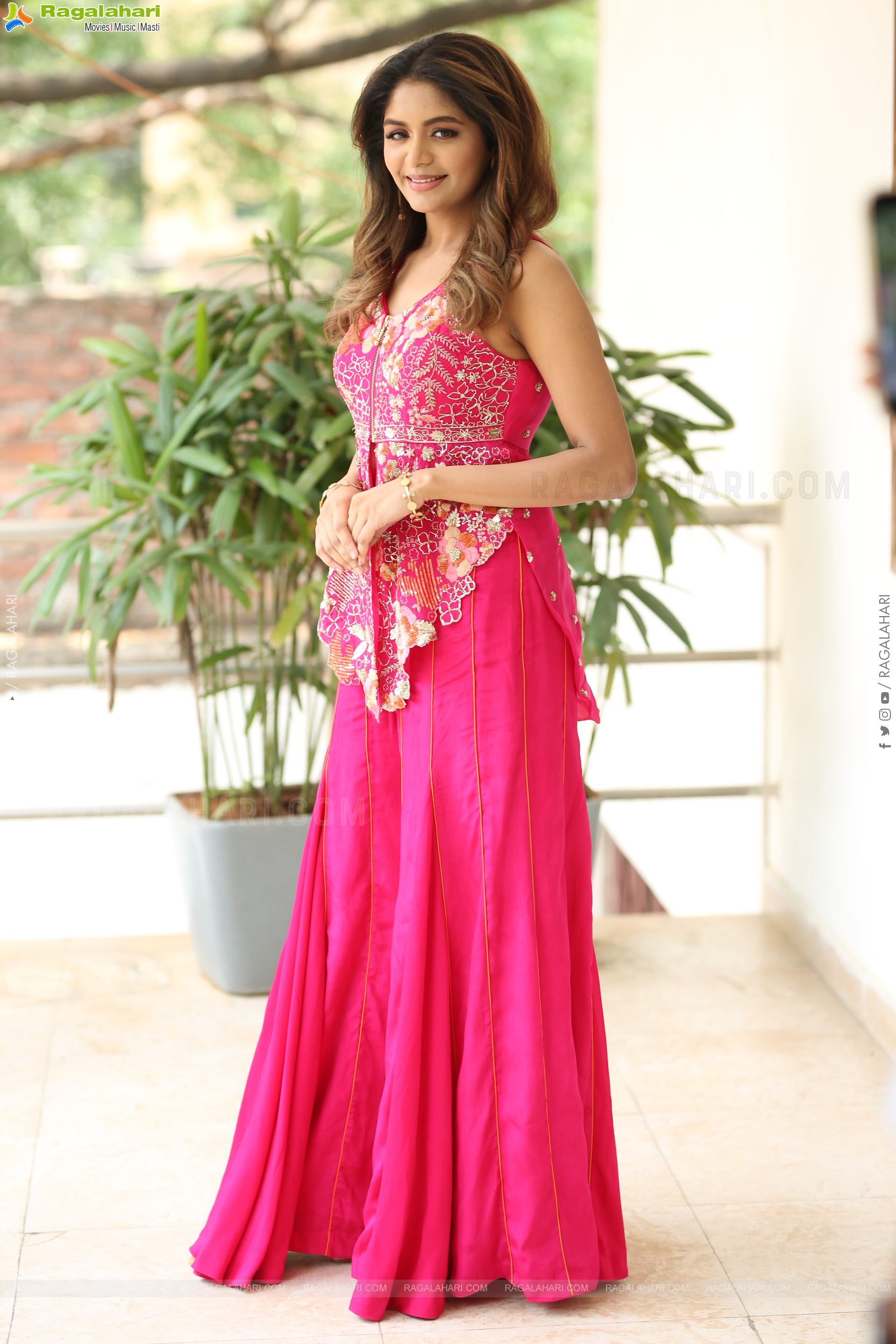 Aditi Shankar at Bhairavam Interview, HD Gallery