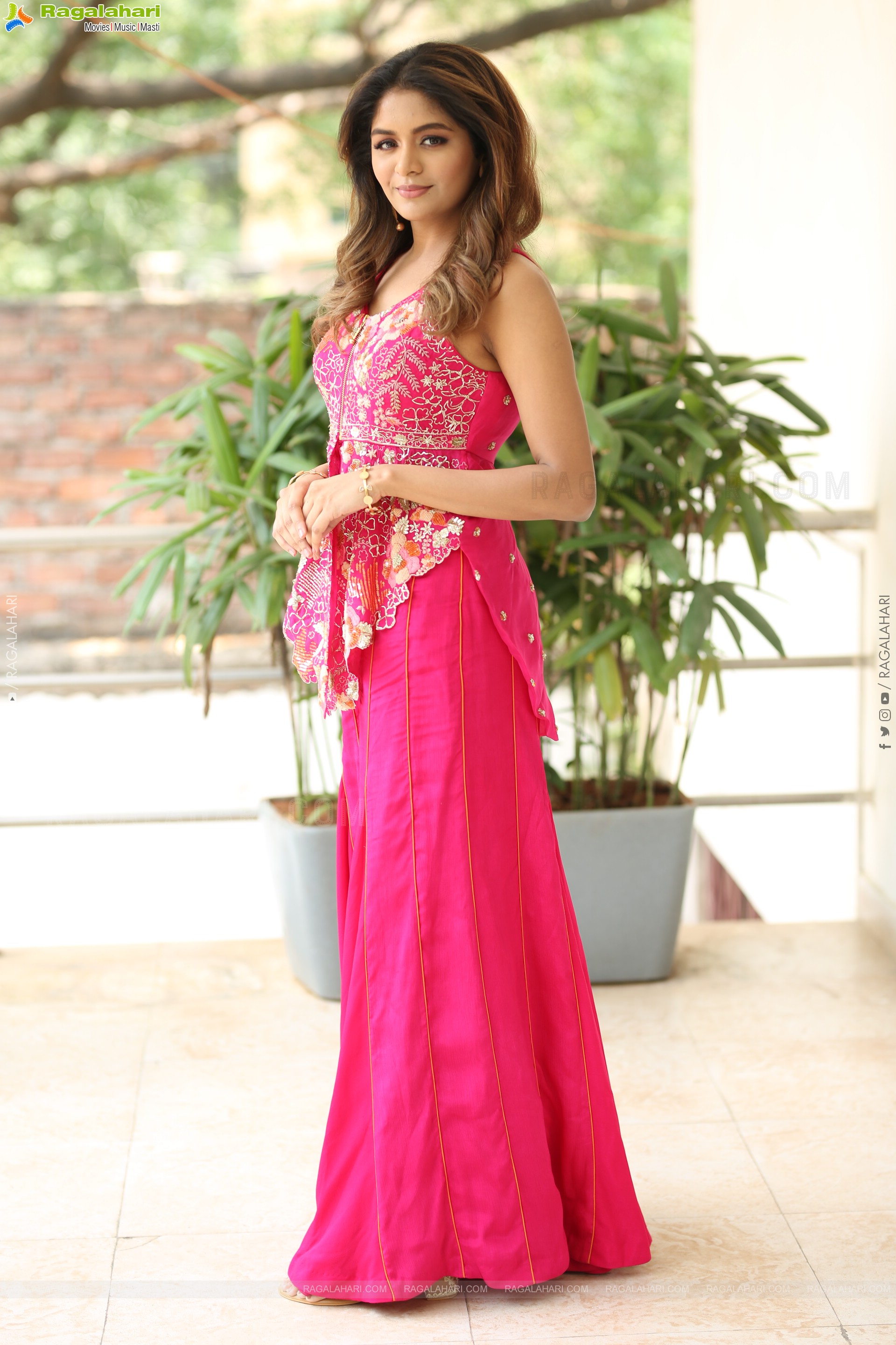 Aditi Shankar at Bhairavam Interview, HD Gallery