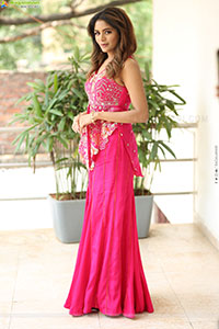 Aditi Shankar at Bhairavam Interview, HD Gallery
