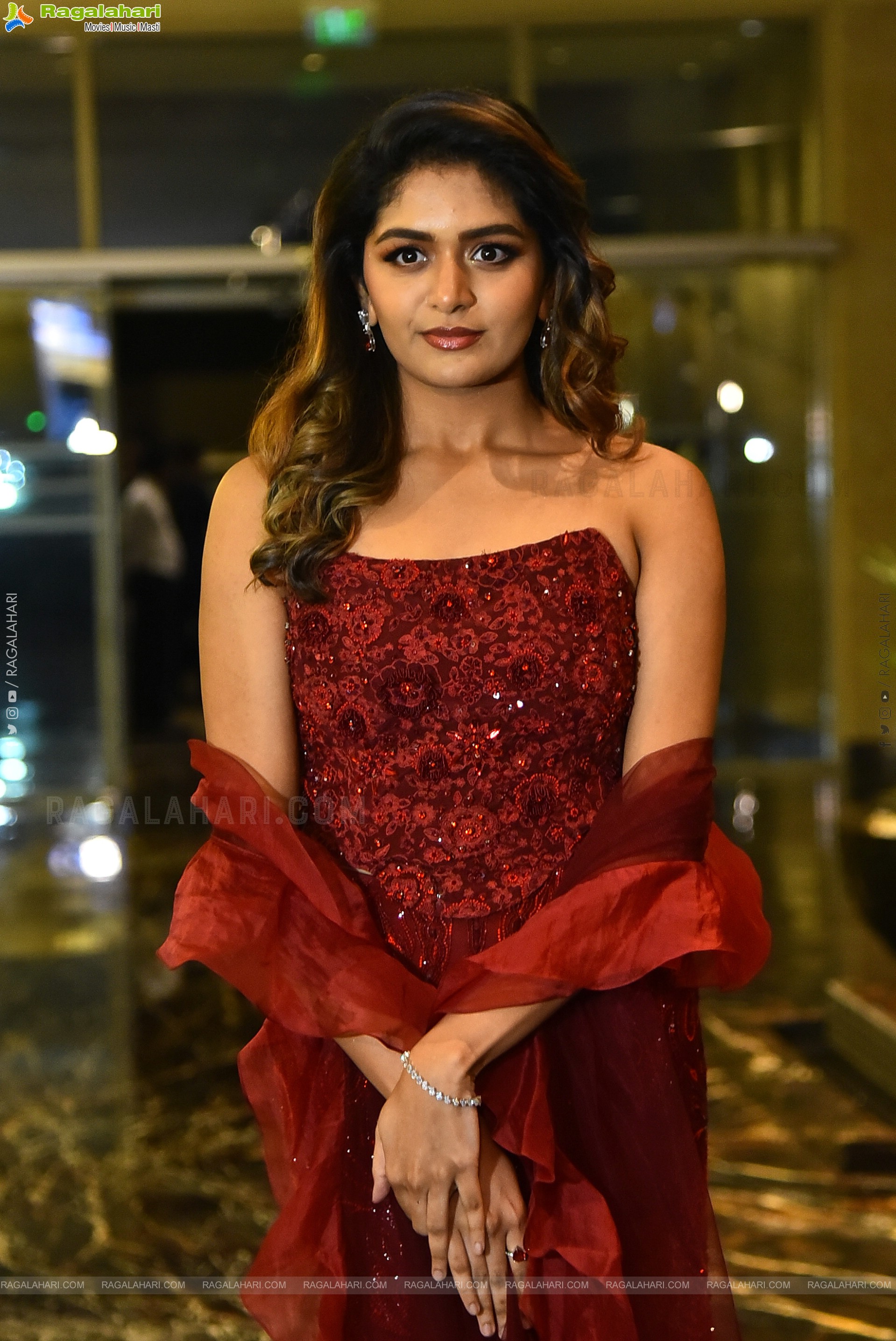 Aditi Shankar at Bhairavam Pre Release Event, HD Gallery