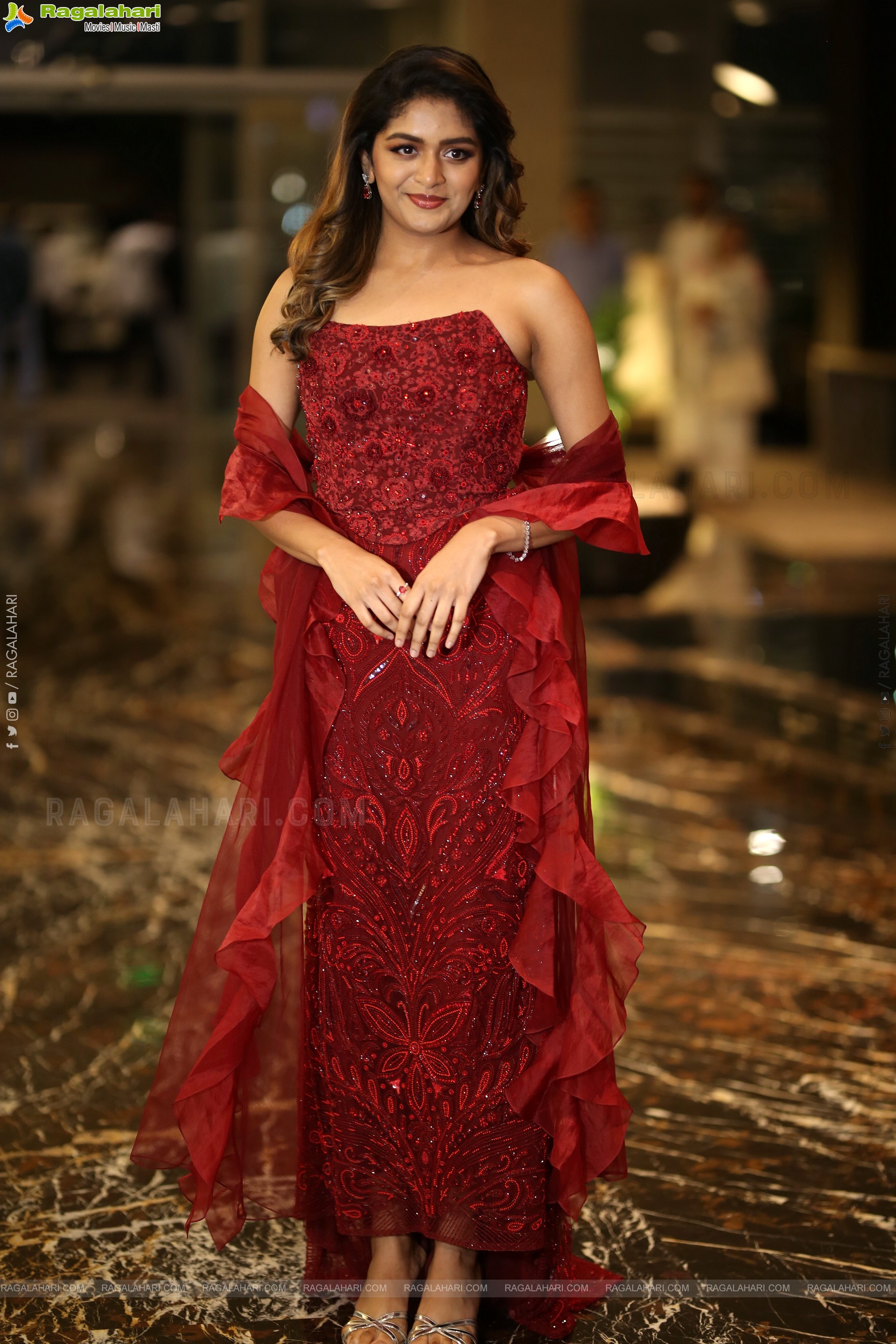 Aditi Shankar at Bhairavam Pre Release Event, HD Gallery