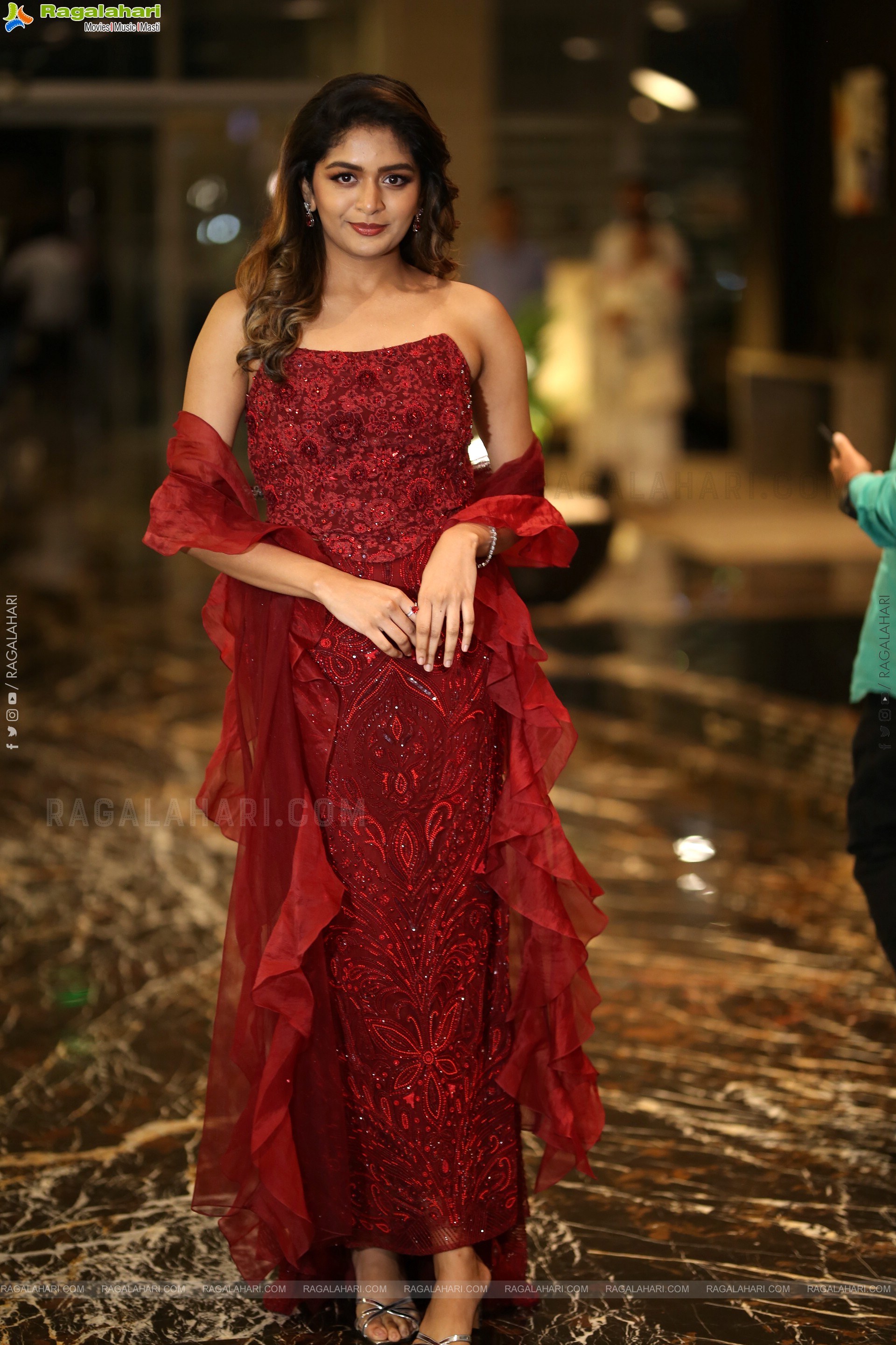 Aditi Shankar at Bhairavam Pre Release Event, HD Gallery
