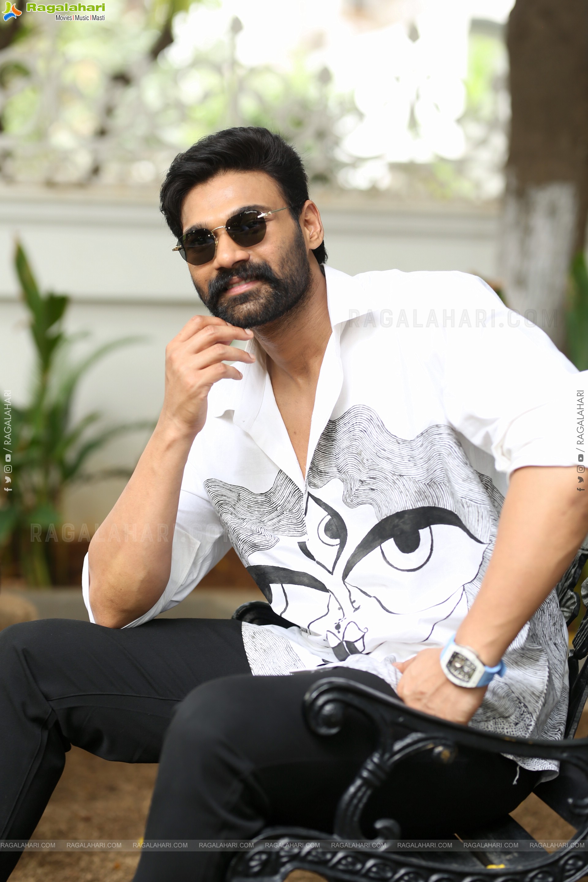 Bellamkonda Sai Sreenivas at Bhairavam Movie Interview, HD Gallery