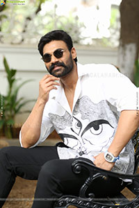 Bellamkonda Sai Sreenivas at Bhairavam Movie Interview