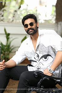 Bellamkonda Sai Sreenivas at Bhairavam Movie Interview