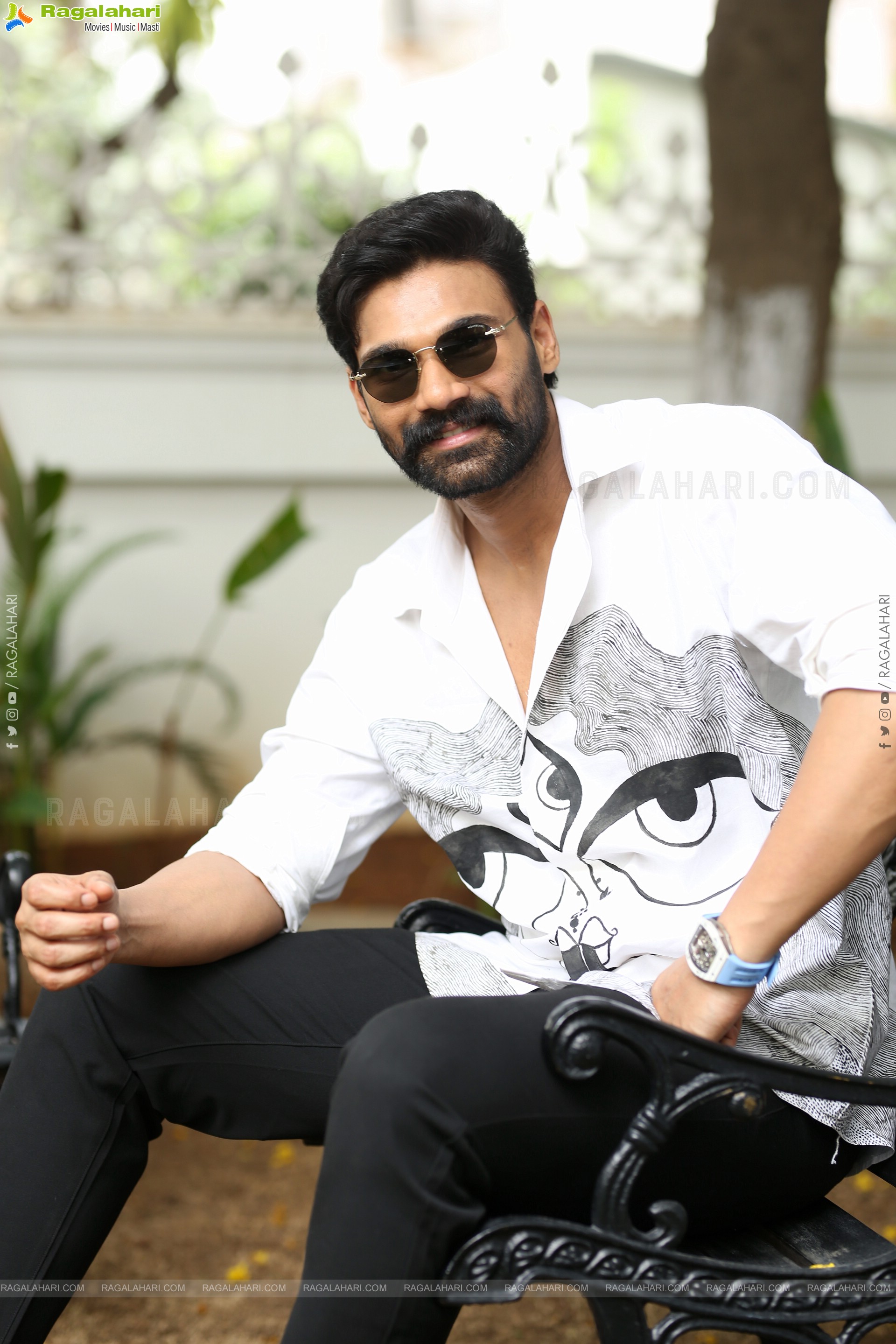 Bellamkonda Sai Sreenivas at Bhairavam Movie Interview, HD Gallery