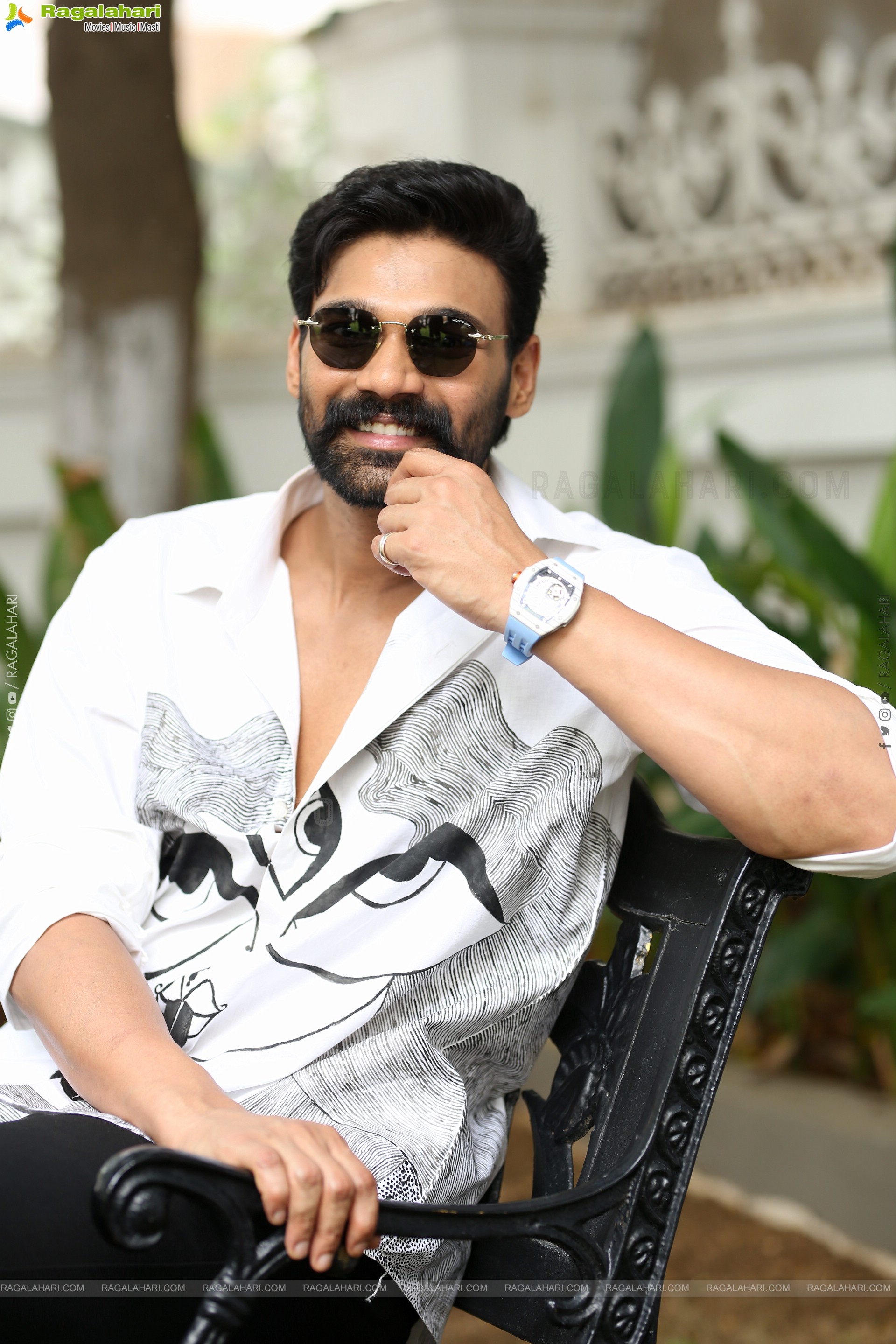 Bellamkonda Sai Sreenivas at Bhairavam Movie Interview, HD Gallery