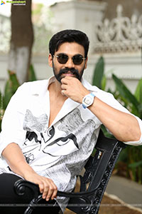 Bellamkonda Sai Sreenivas at Bhairavam Movie Interview